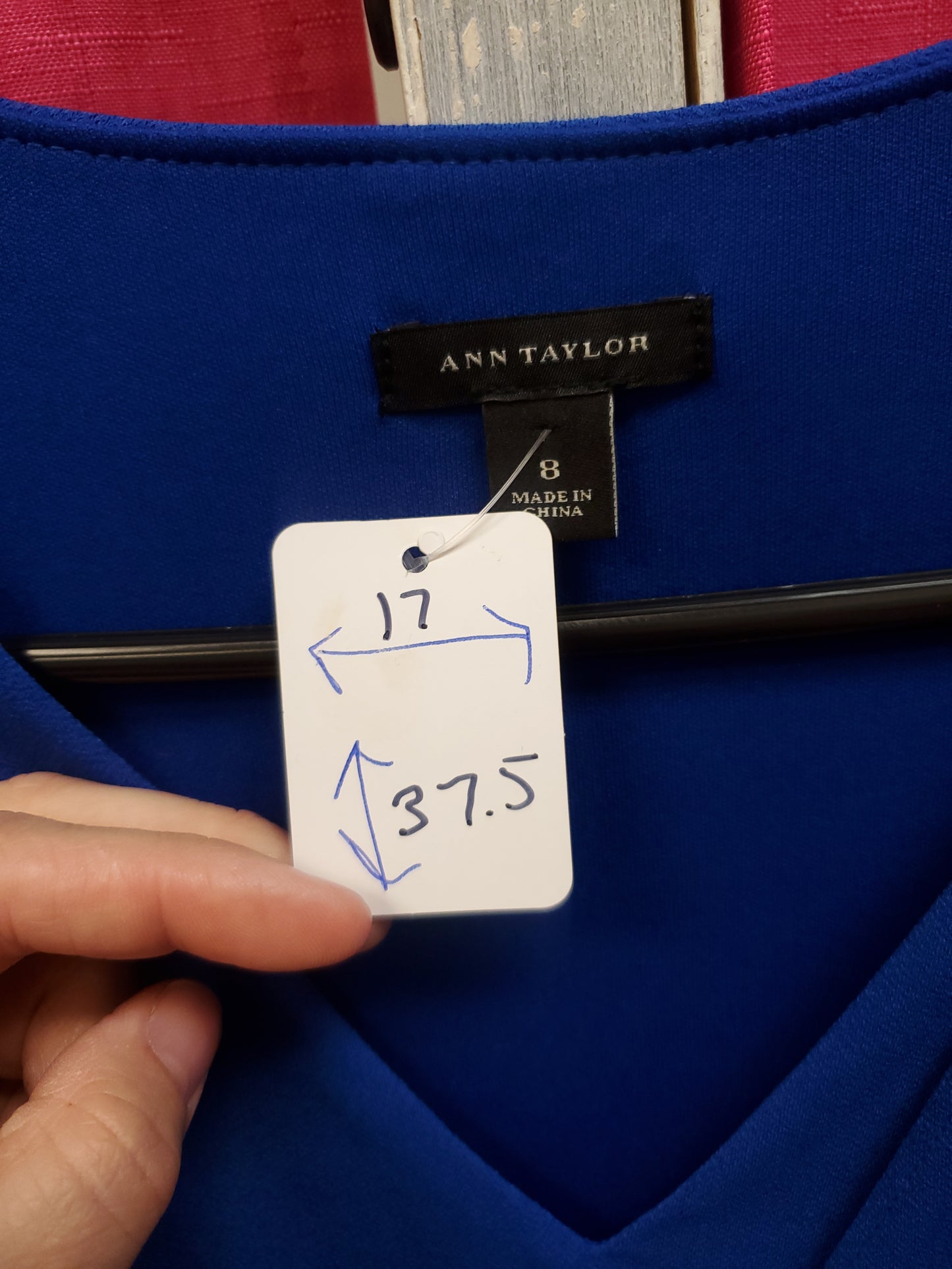 Ann Taylor Royal Blue Dress. Size 8. RS 99 - Scarlett's Riverside Boutique