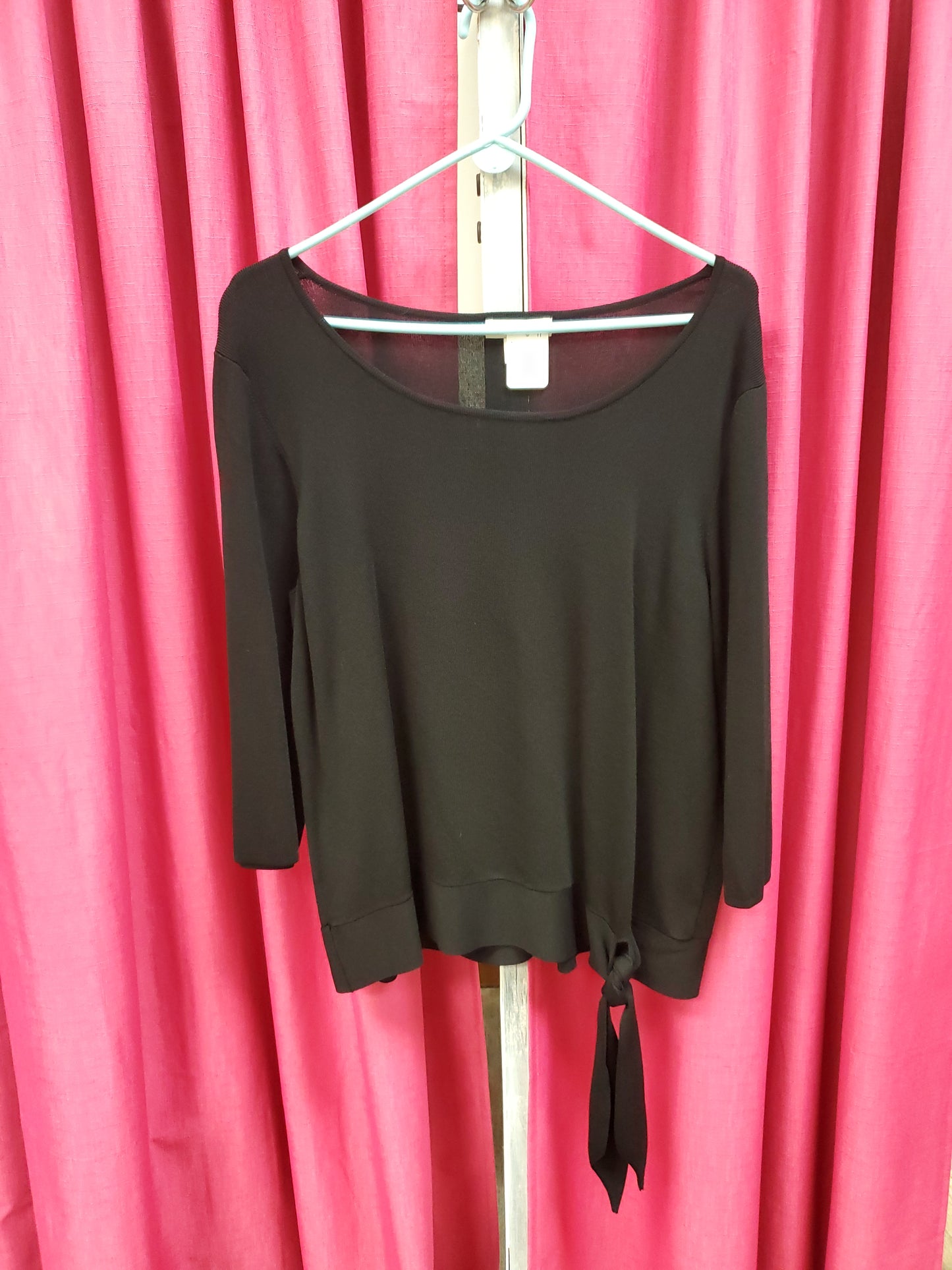Coldwater Creek Black Blouse. Size 2X. RS 91 - Scarlett's Riverside Boutique