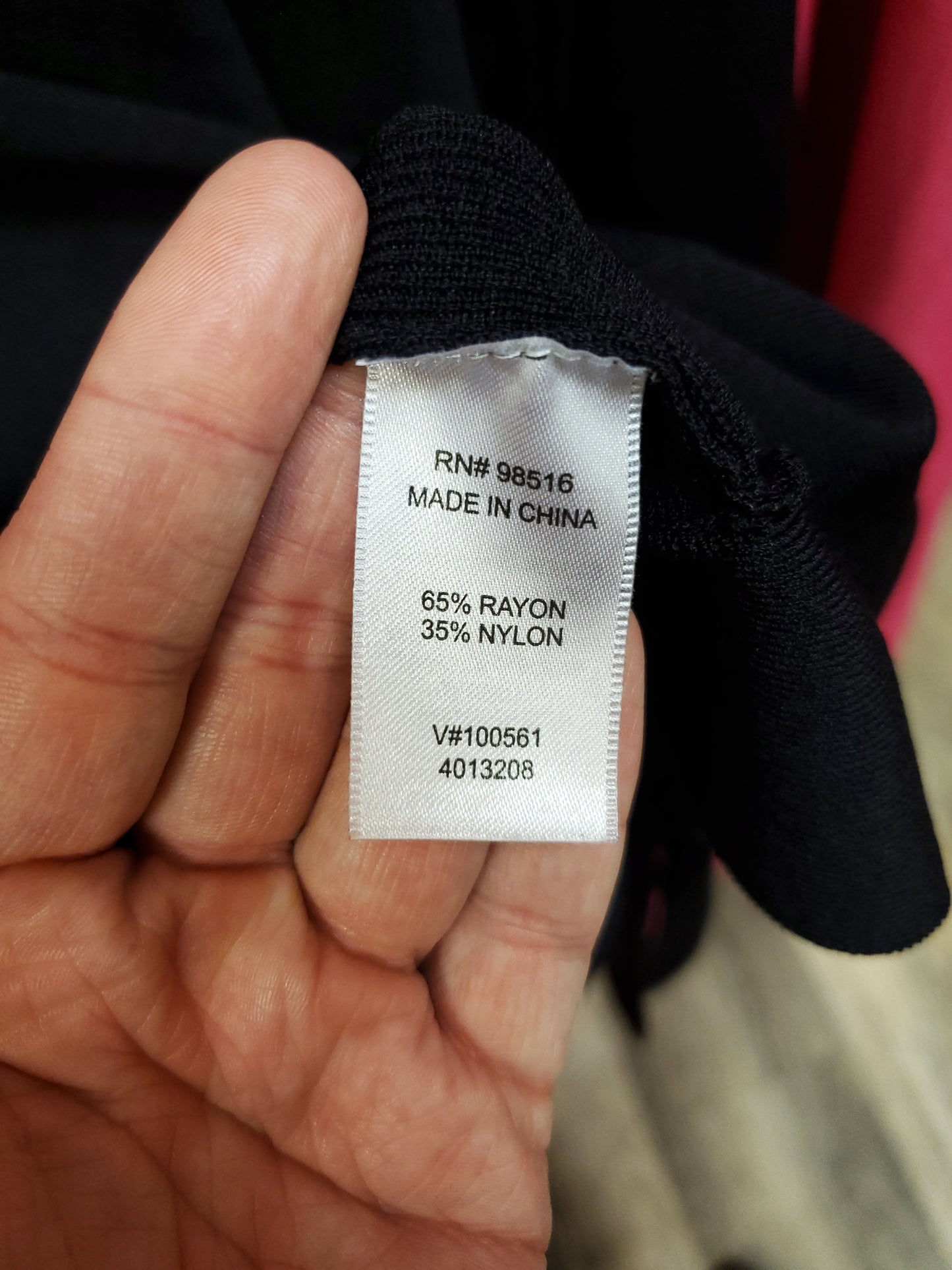 Coldwater Creek Black Blouse. Size 2X. RS 91 - Scarlett's Riverside Boutique