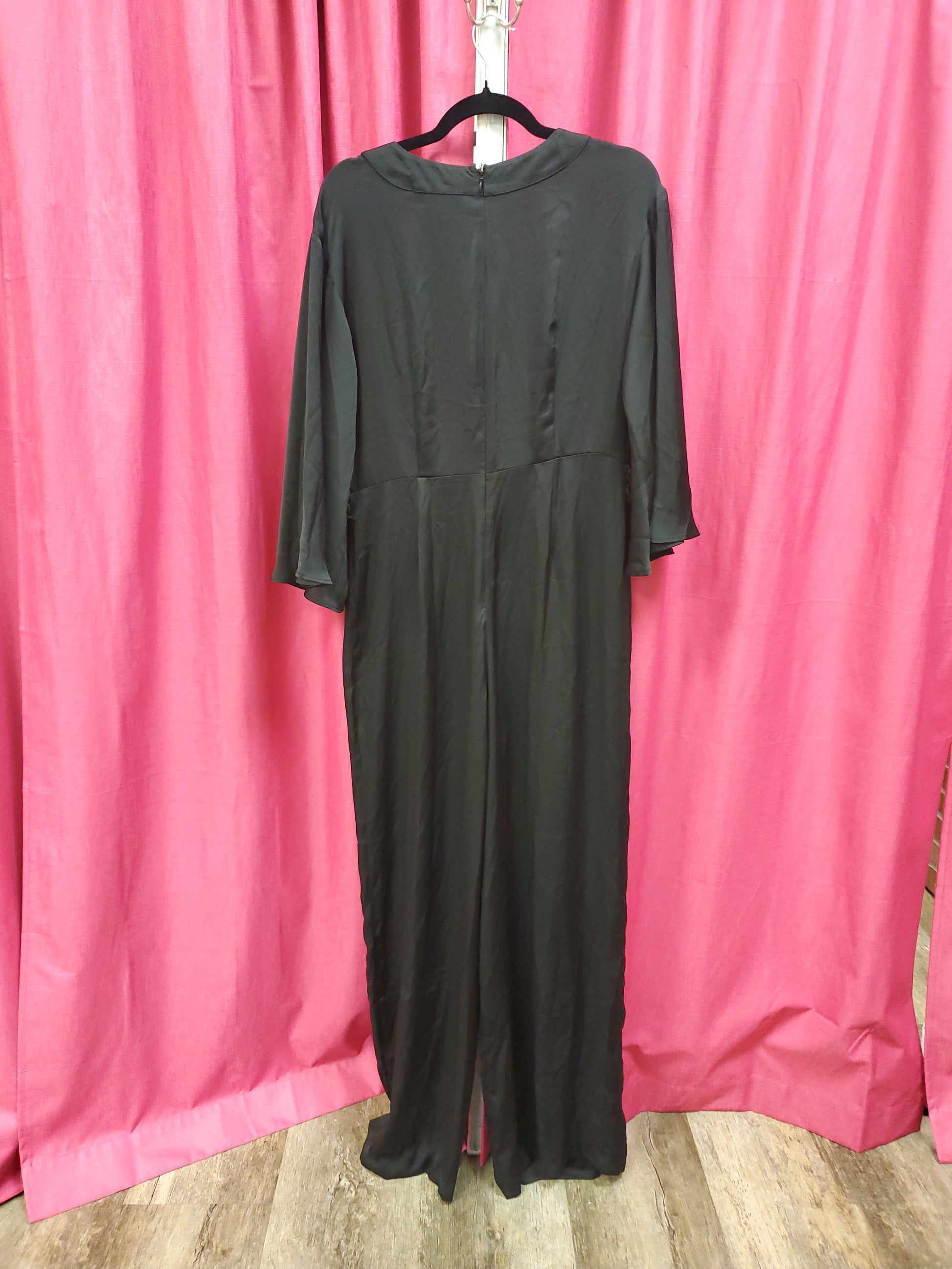 Truth & Fable Black Silk Jumpsuit. Size L. RS 99 - Scarlett's Riverside Boutique