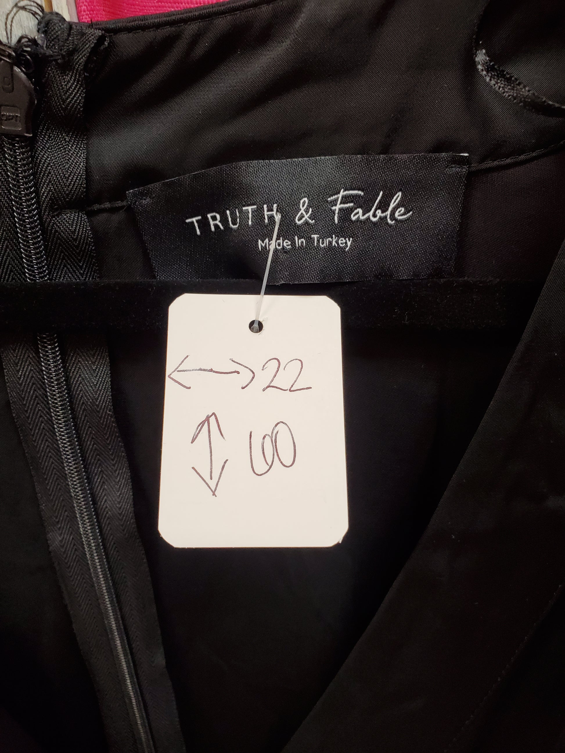 Truth & Fable Black Silk Jumpsuit. Size L. RS 99 - Scarlett's Riverside Boutique
