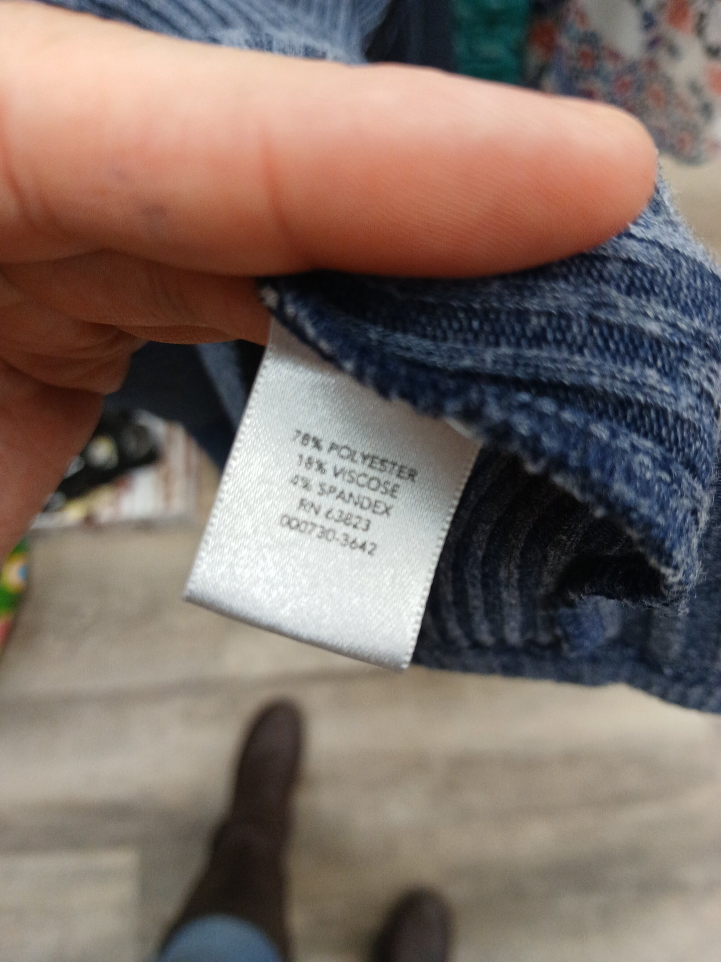 Navy Blue Studded Sweater. Size 3X. RS 68 - Scarlett's Riverside Boutique