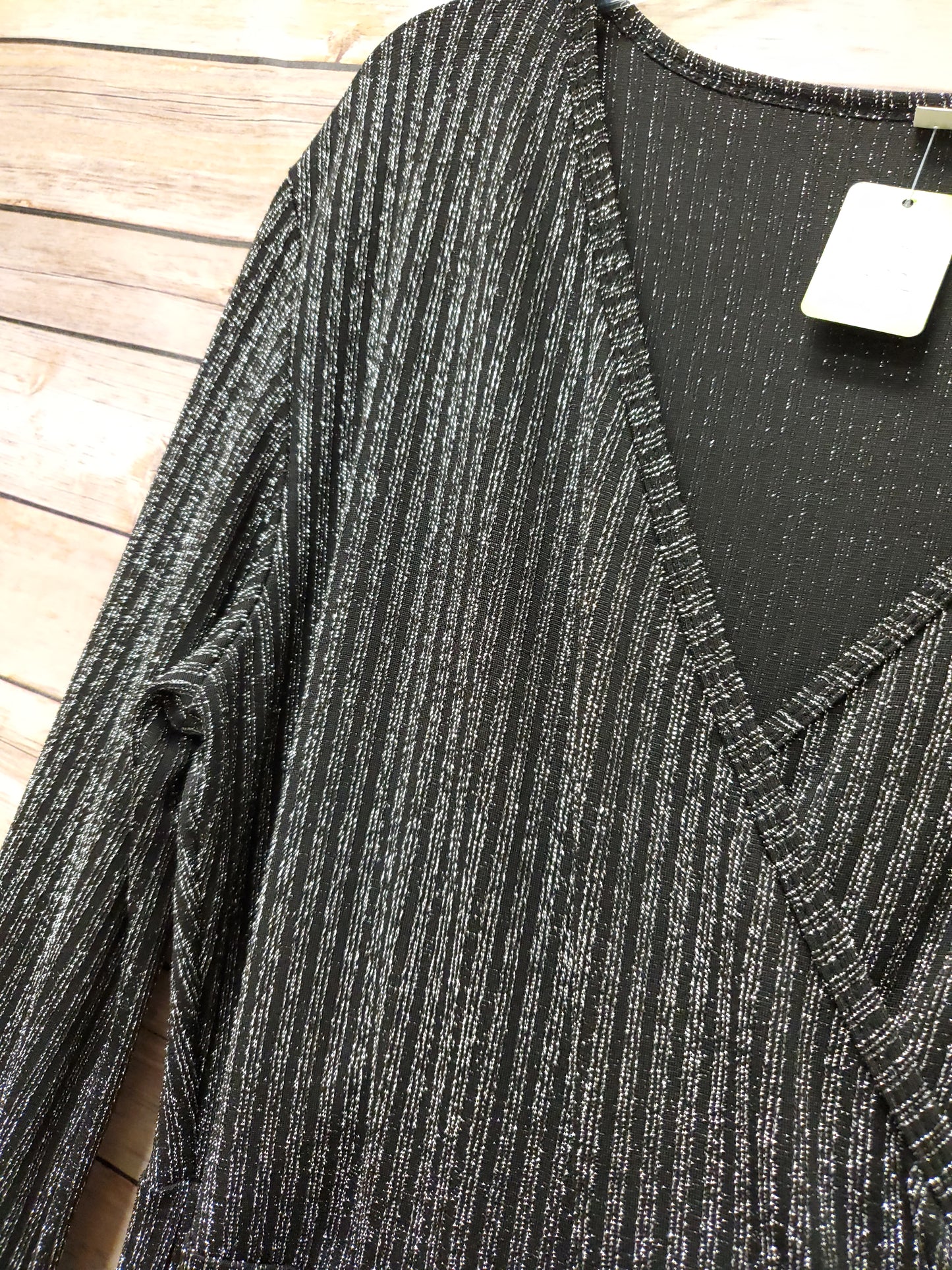 Black & Silver Shimmer Jumpsuit. Size XL. RS 91 - Scarlett's Riverside Boutique