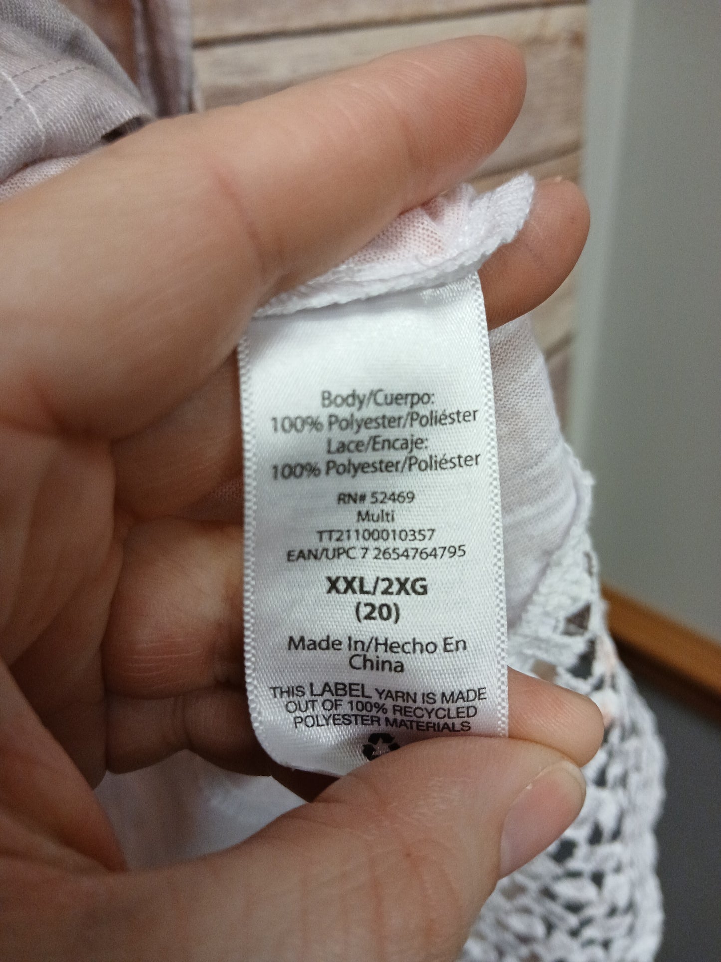 Time and Tru Orange & Pink Floral Blouse. Size XXL. RS 68 - Scarlett's Riverside Boutique