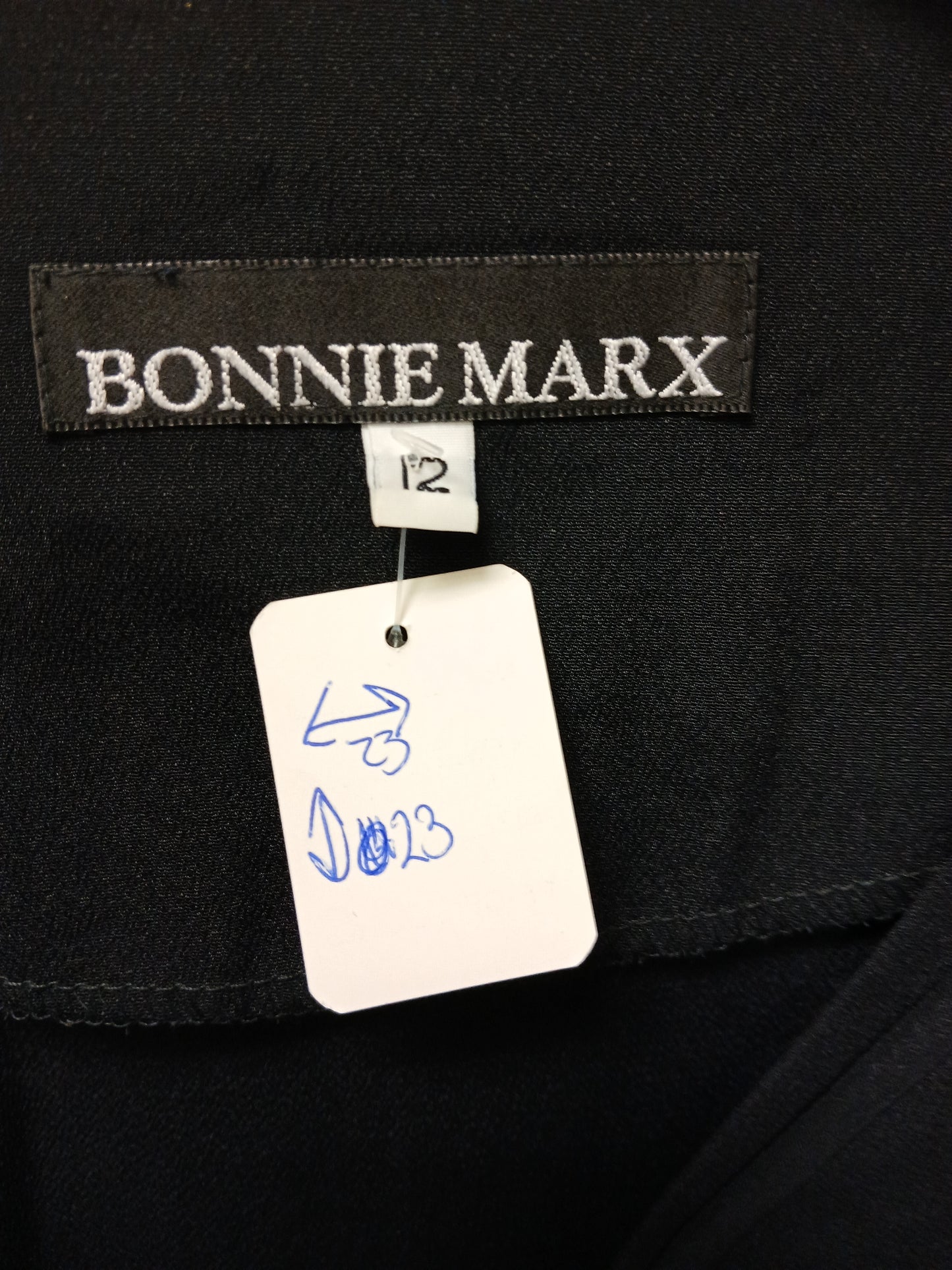 Bonnie Marx Black Jacket. Size 12. RS 87 - Scarlett's Riverside Boutique