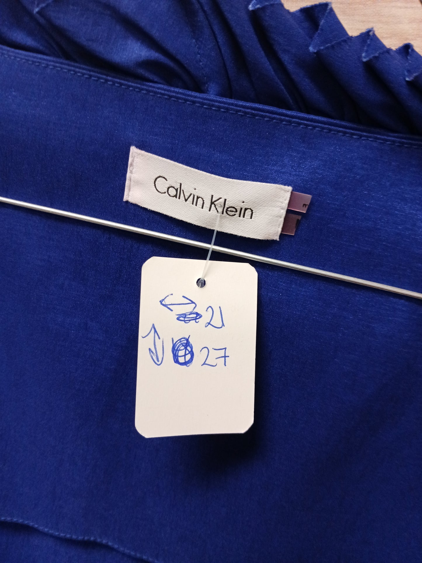 Calvin Klein Purple Blue Wrap Vest. Size M. RS 87 - Scarlett's Riverside Boutique