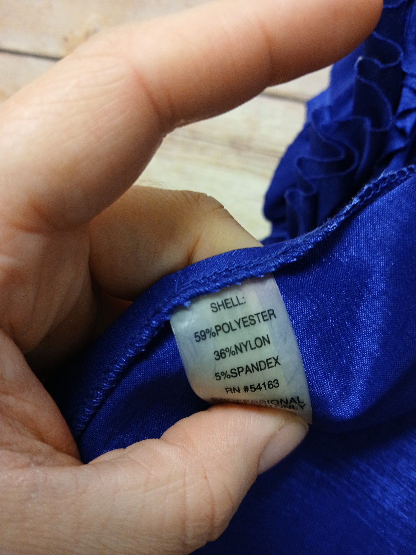 Calvin Klein Purple Blue Wrap Vest. Size M. RS 87 - Scarlett's Riverside Boutique