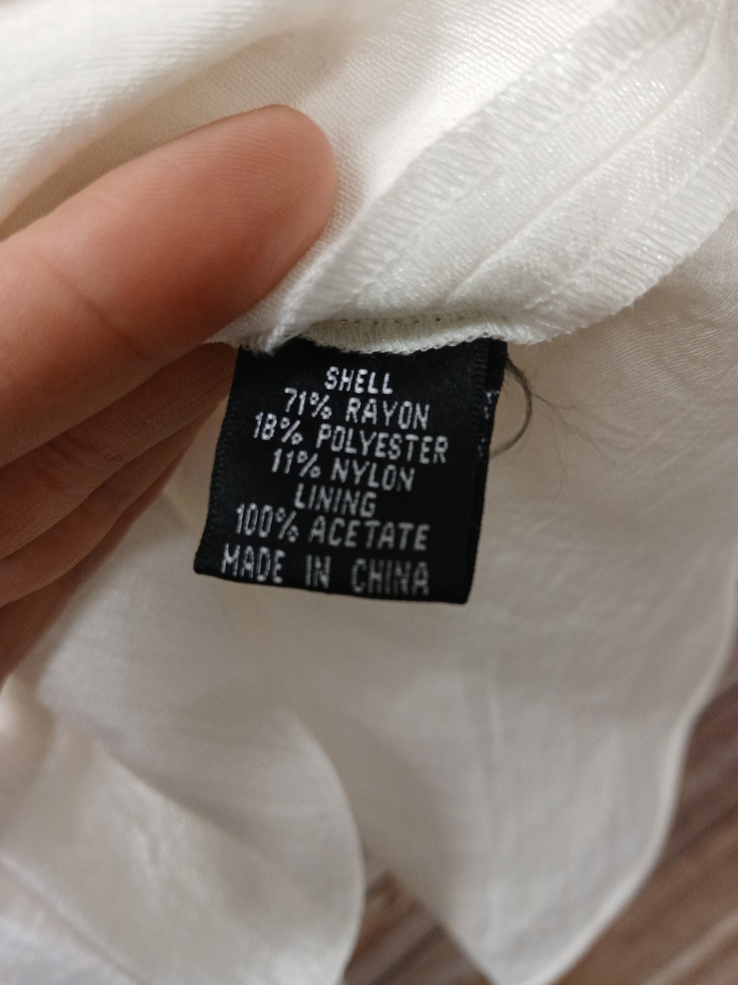 Adrianna Papell Cream Blouse. Size M. RS 87 - Scarlett's Riverside Boutique