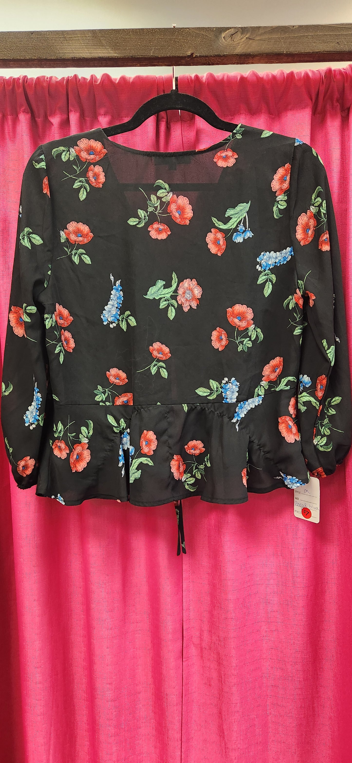 Timing Floral Blouse Size M RS 99