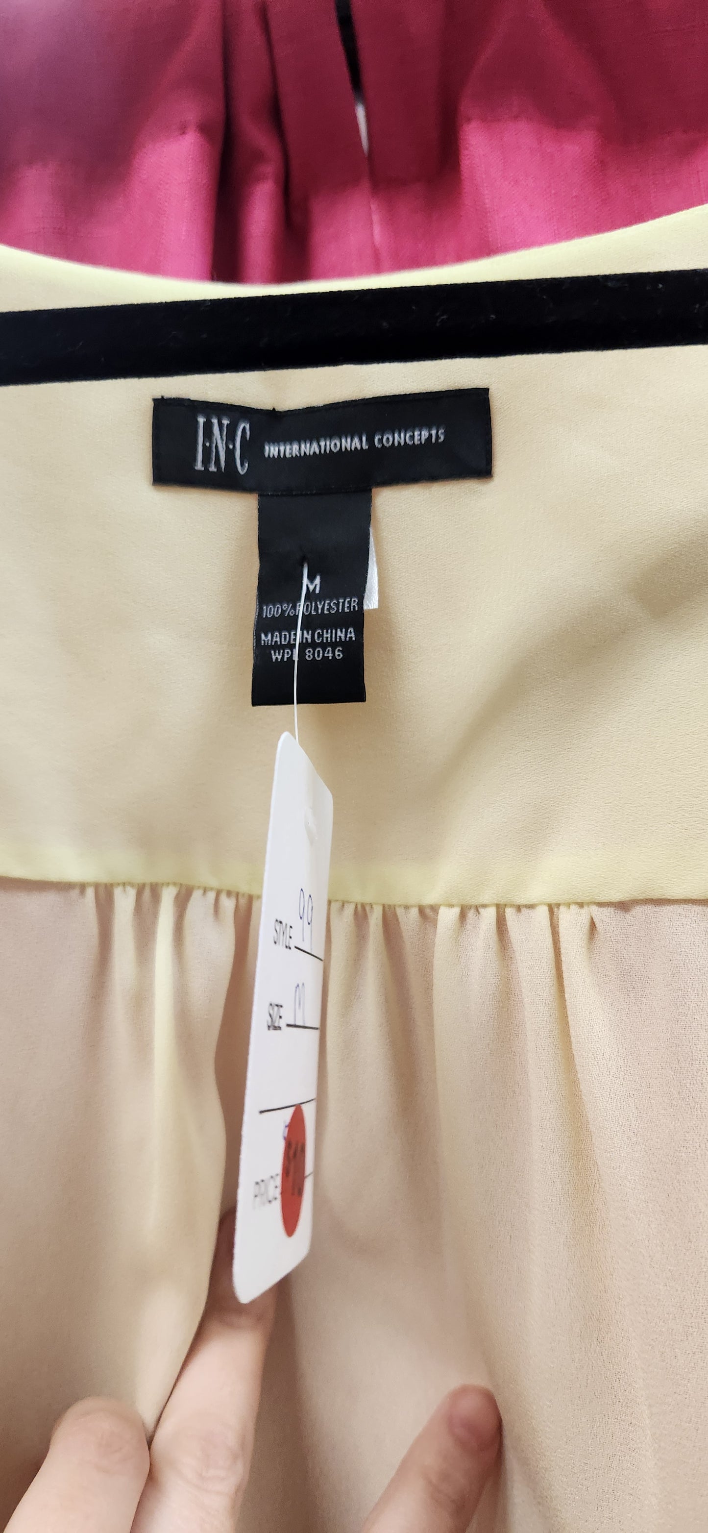 INC Neon Blouse Size M RS 99