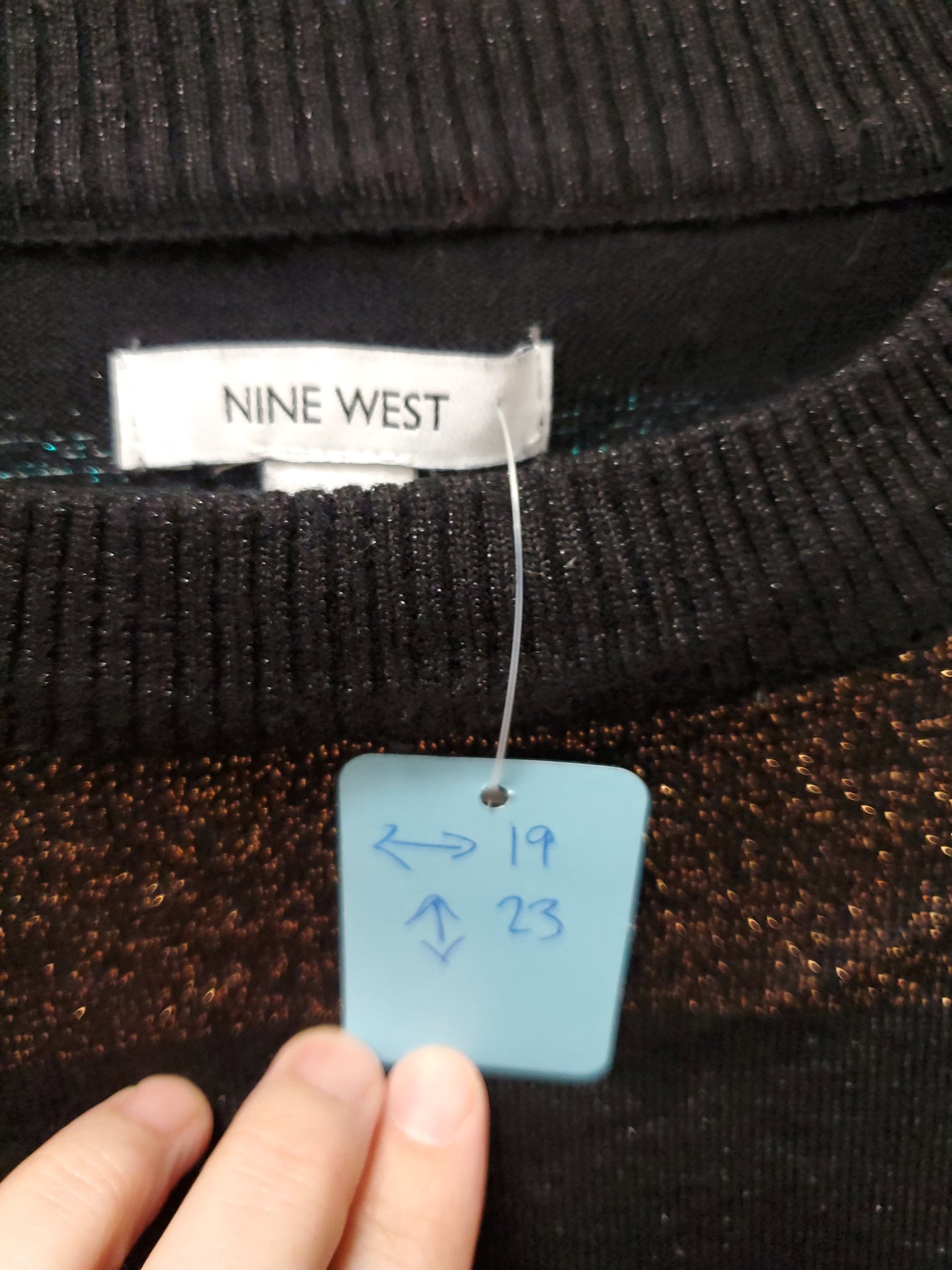 Nine West Striped, size S. Sweater RS 73