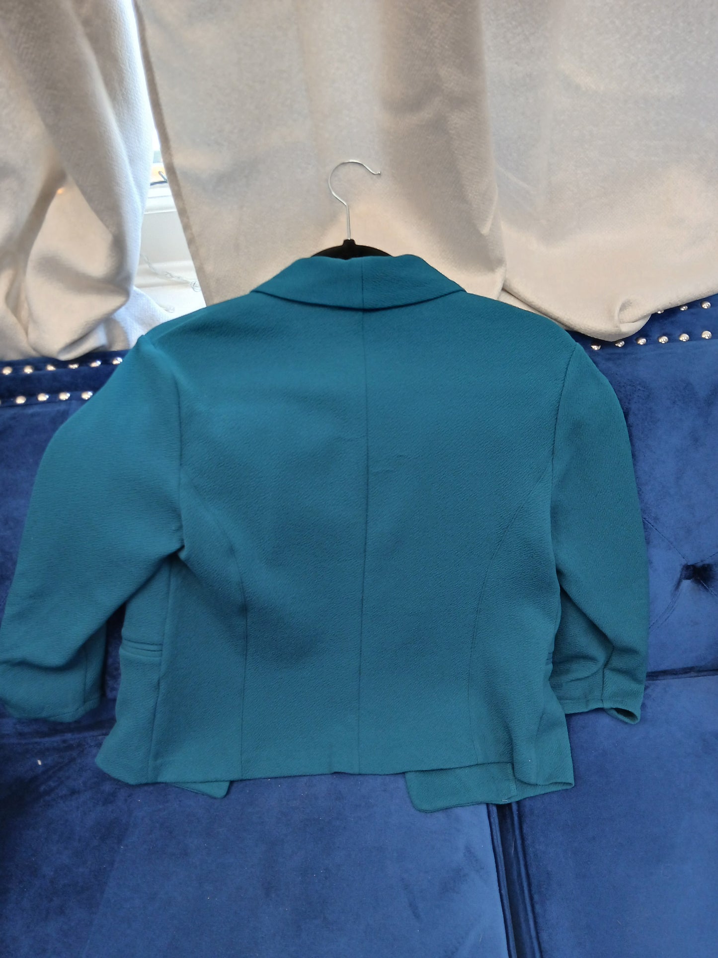 Maurices Teal Blazer Size M RS98
