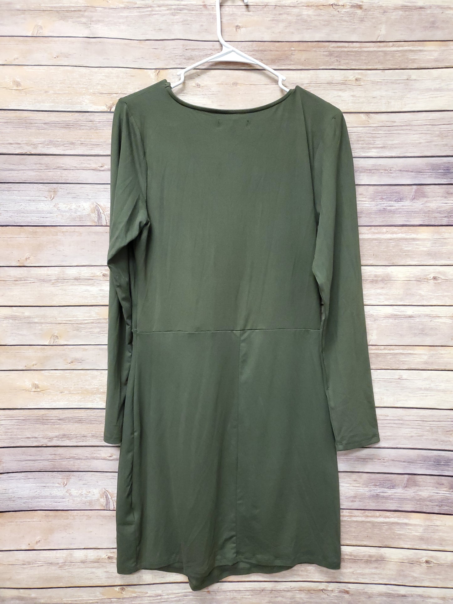 Trixxi Olive Green Dress. Size XL. RS 2.