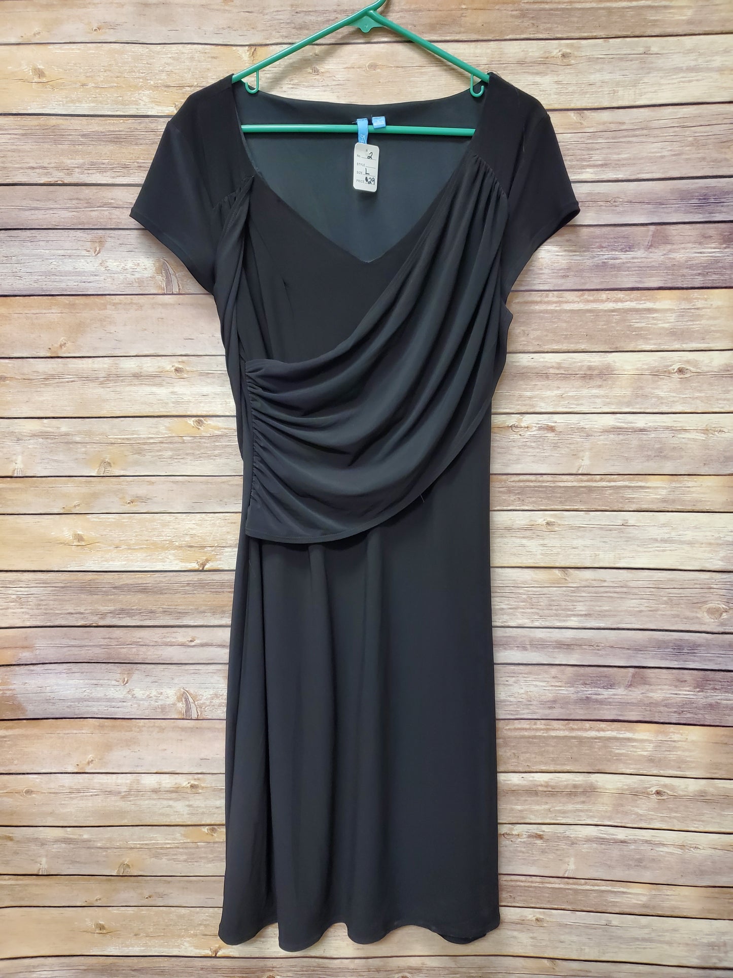 B-Slim Black Dress. Size L. #2