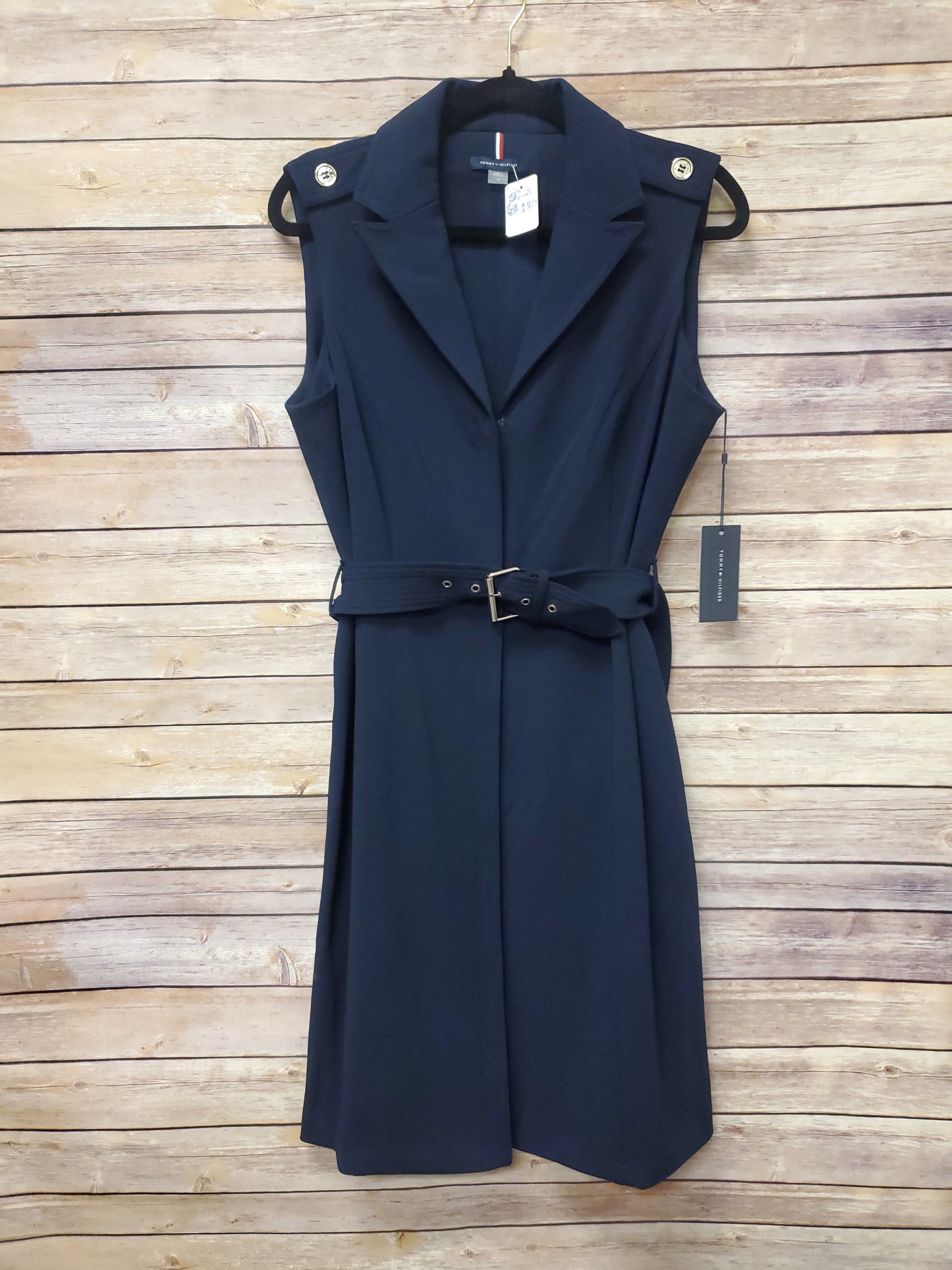 Tommy Hilfiger Navy Dress. Size 14. NWT. RS 2.