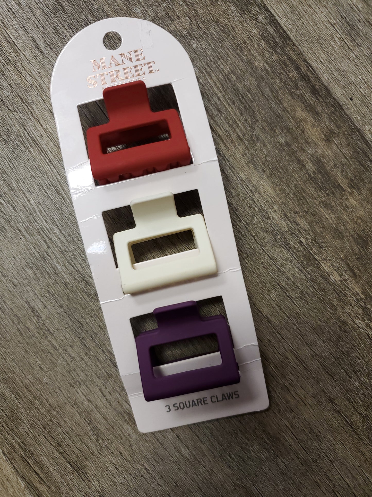 Mane Street Accessories Claw Clips. RS 68