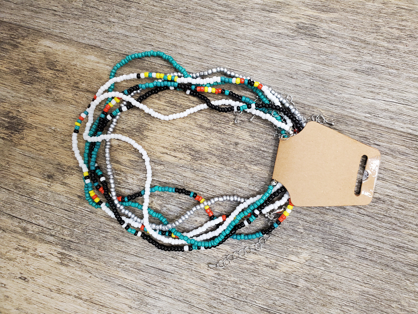 Colorful Beaded Necklace Bundle.