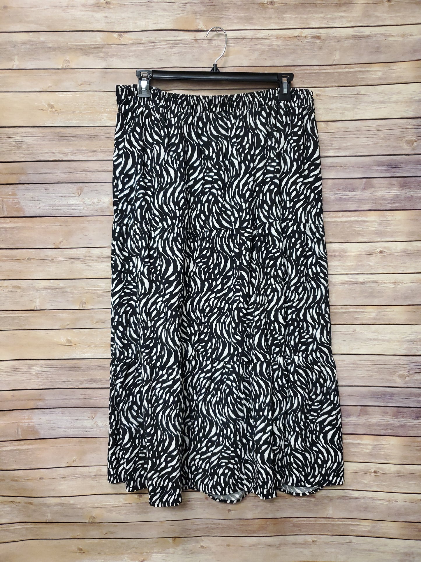Nine West Zebra Print Skirt. Size XL. #57