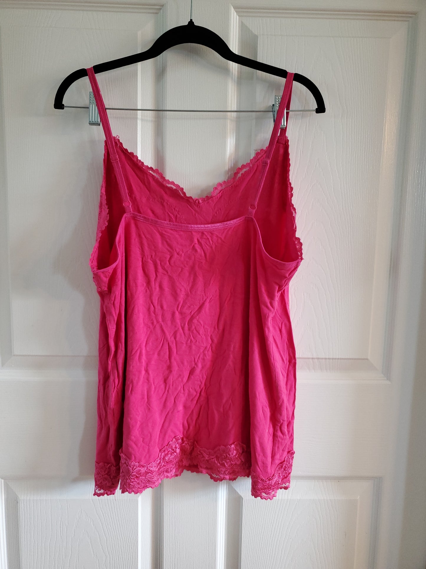 Lane Bryant Pink Lace Tank Top. Size 2XL. #68