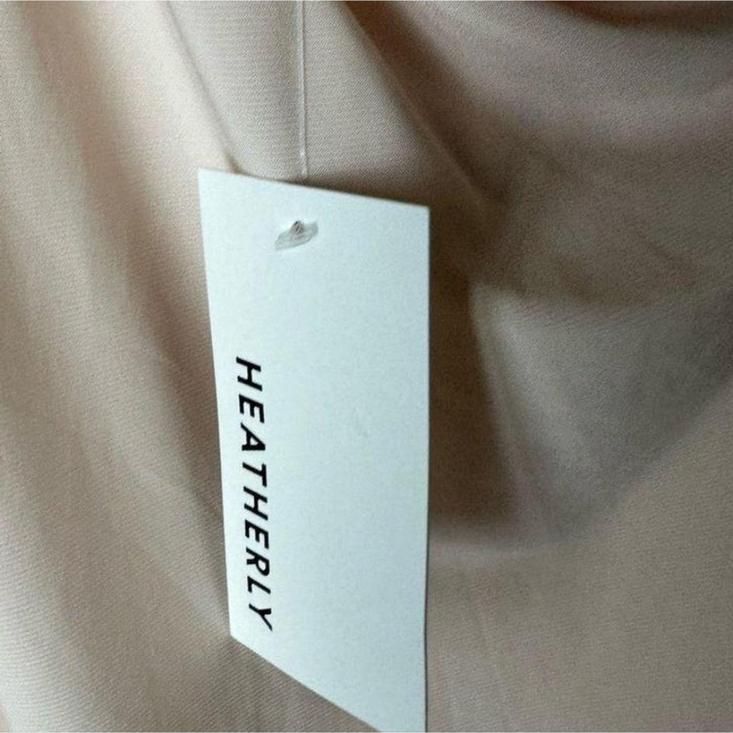 NWT Heatherly Blush One Shoulder Bodysuit Size M Draped Asymmetrical Top #C28