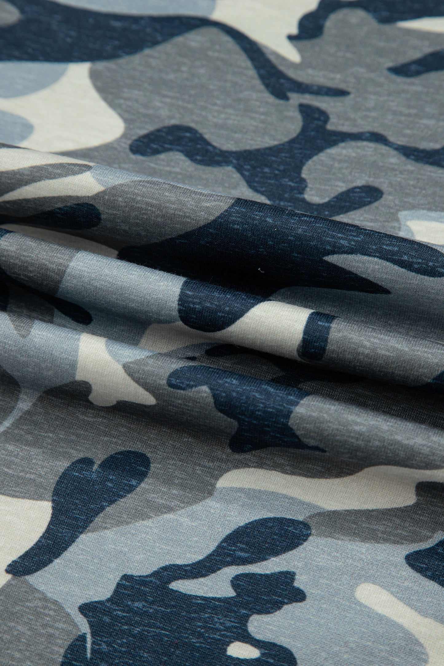 Women’s Sage Green Camo T-Shirt | Casual Short Sleeve Camouflage Tee