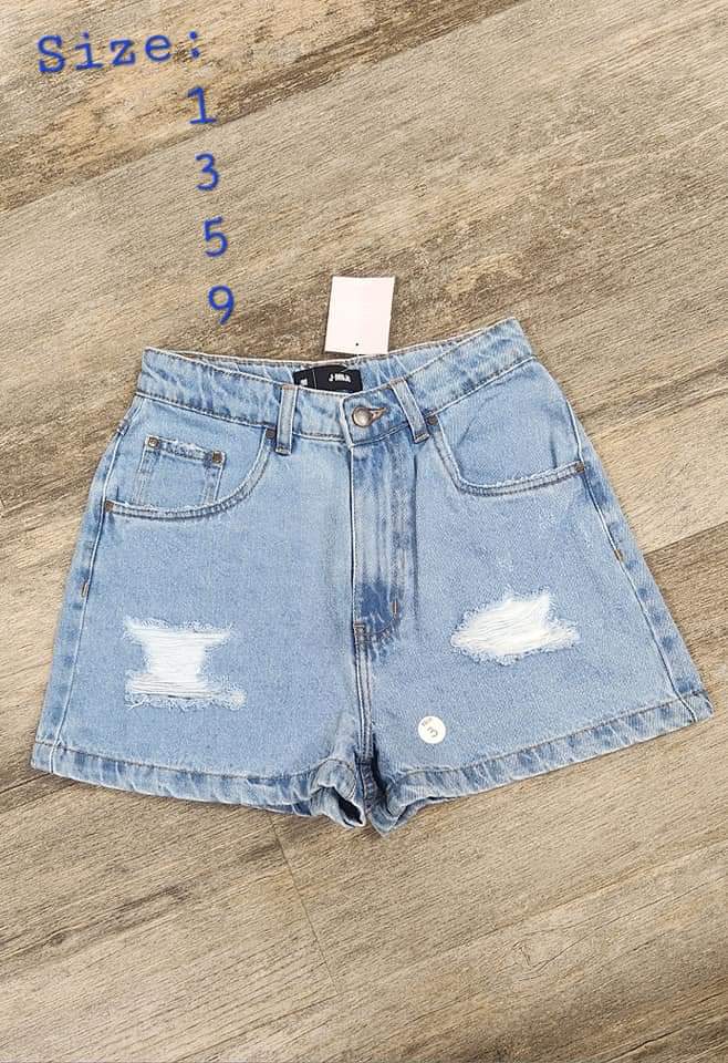 Light Wash Distressed Shorts - Scarlett's Riverside Boutique
