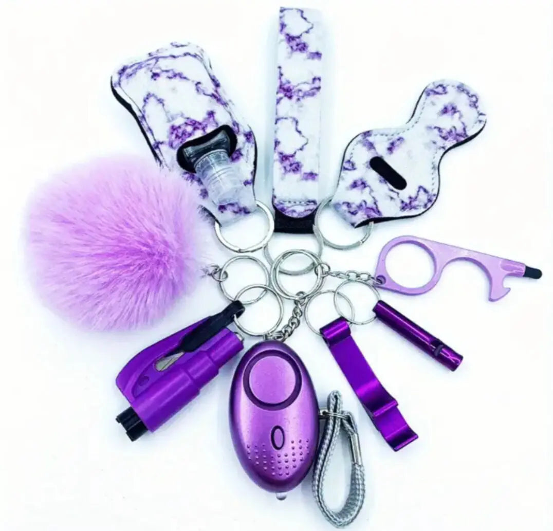 Self Defense Keychain-black - Scarlett's Riverside Boutique
