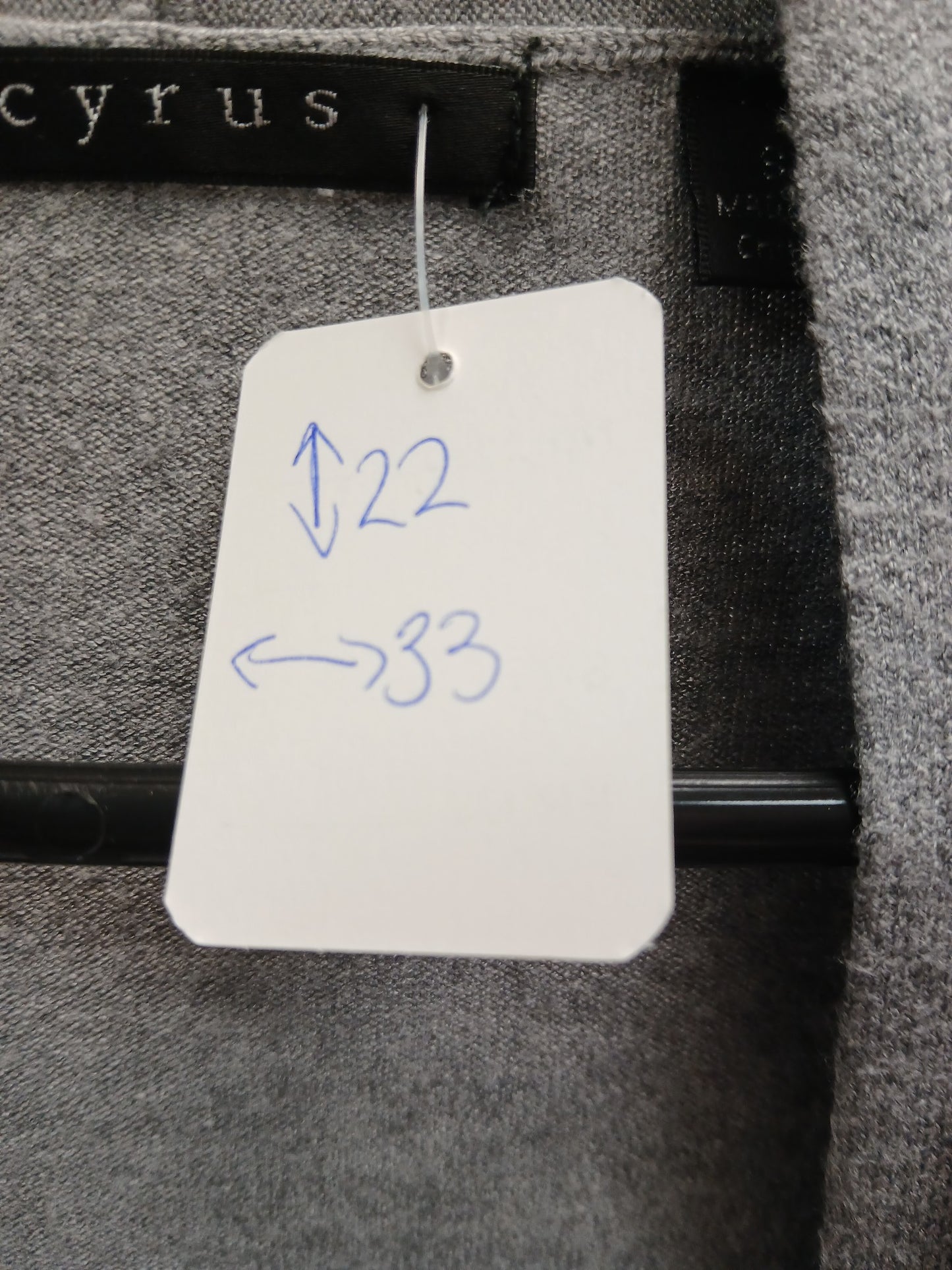 Cyrus Gray Cardigan Size Small RS 63 - Scarlett's Riverside Boutique