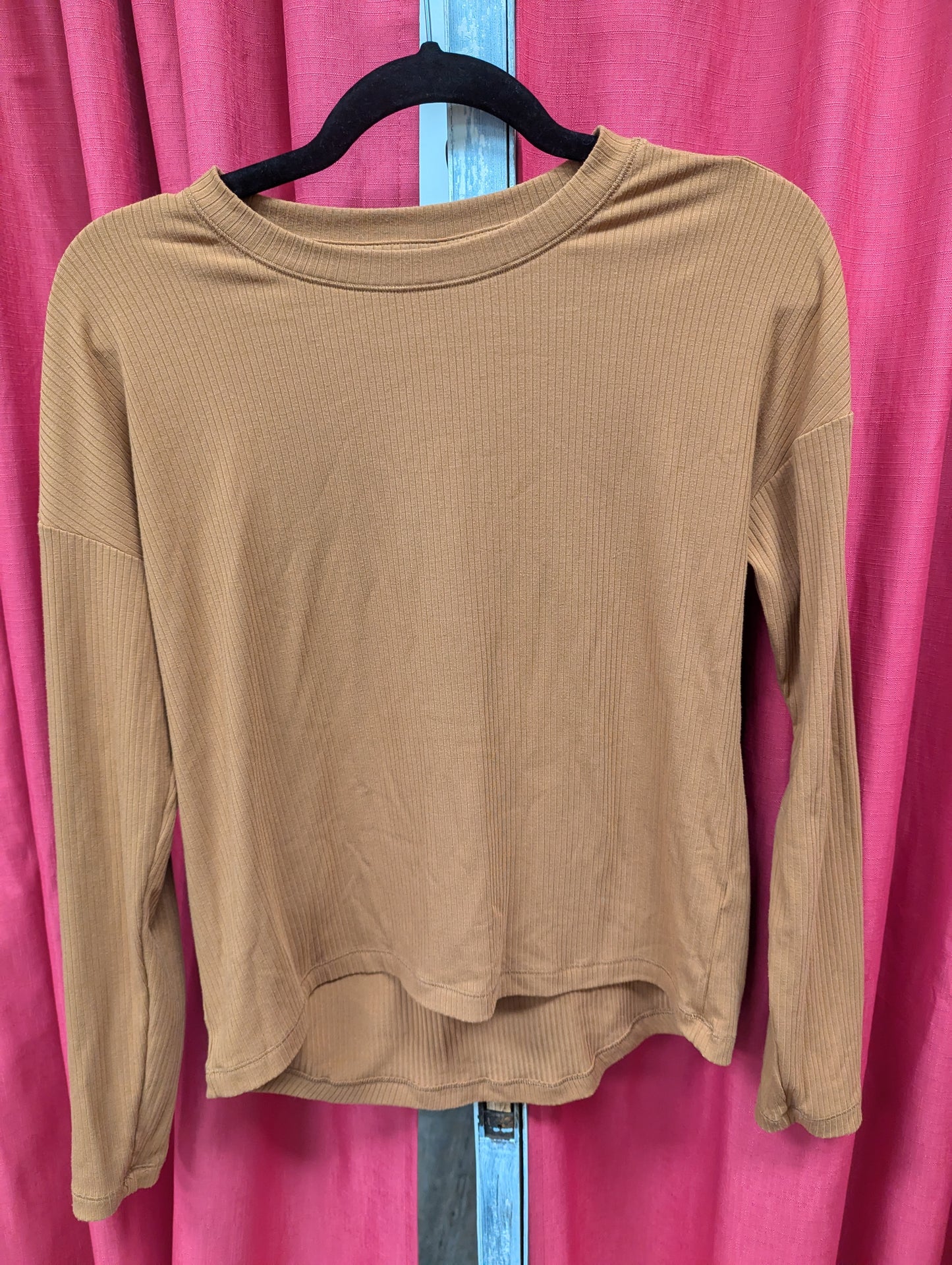 RS 65 Camila Camel LS top - Scarlett's Riverside Boutique