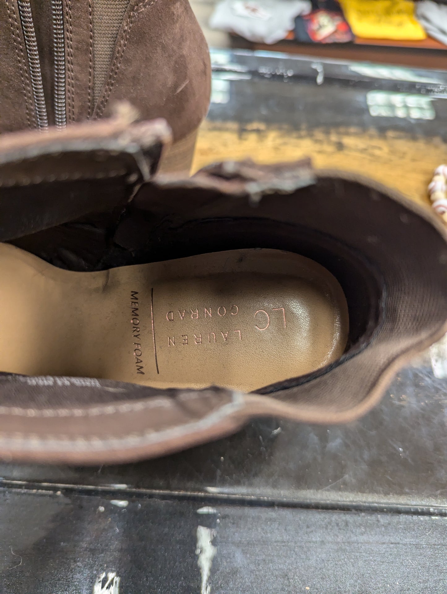 Lauren Conrad Brown booties size 8.5 RS 83 - Scarlett's Riverside Boutique