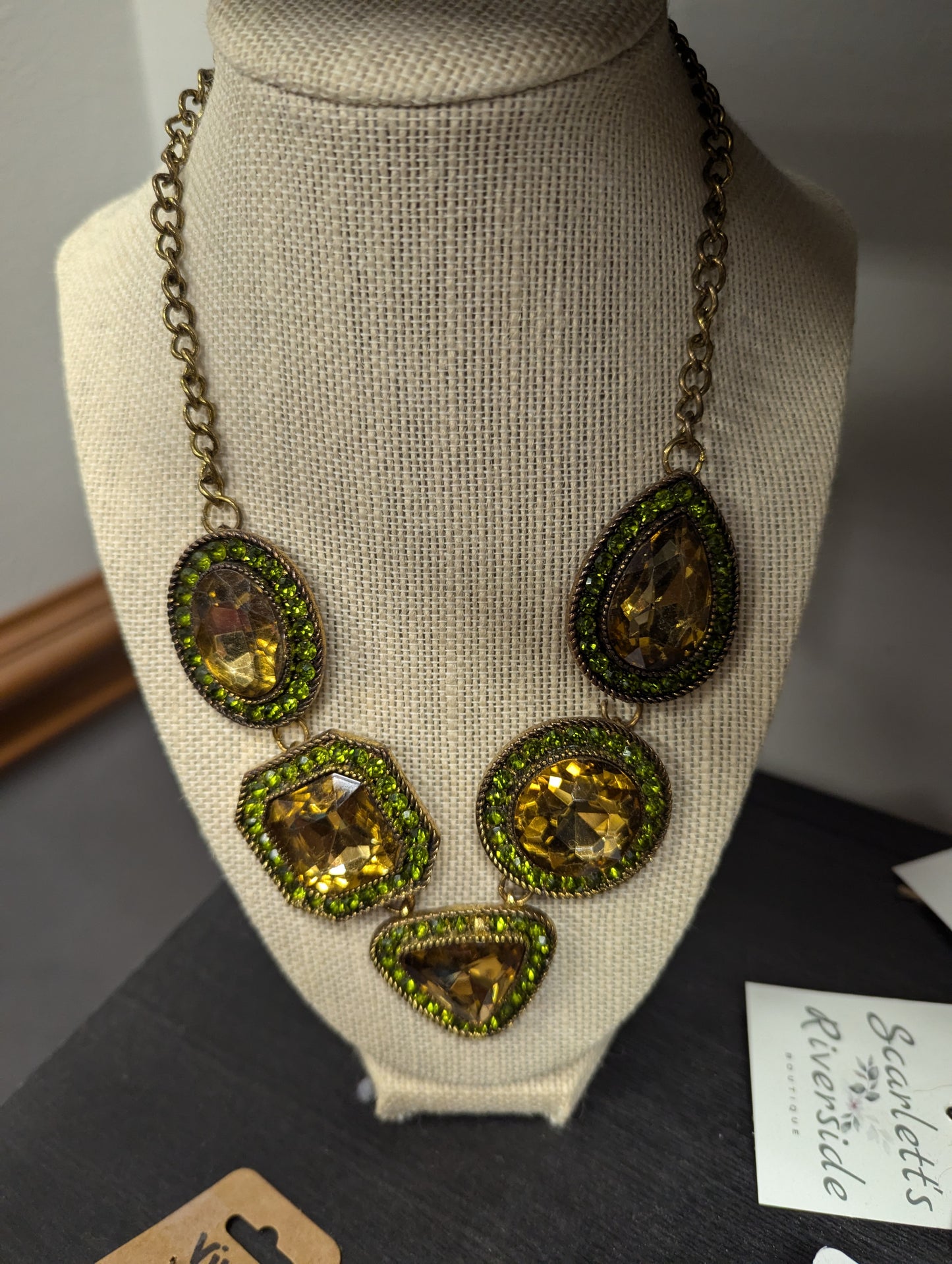 stone necklace - Scarlett's Riverside Boutique