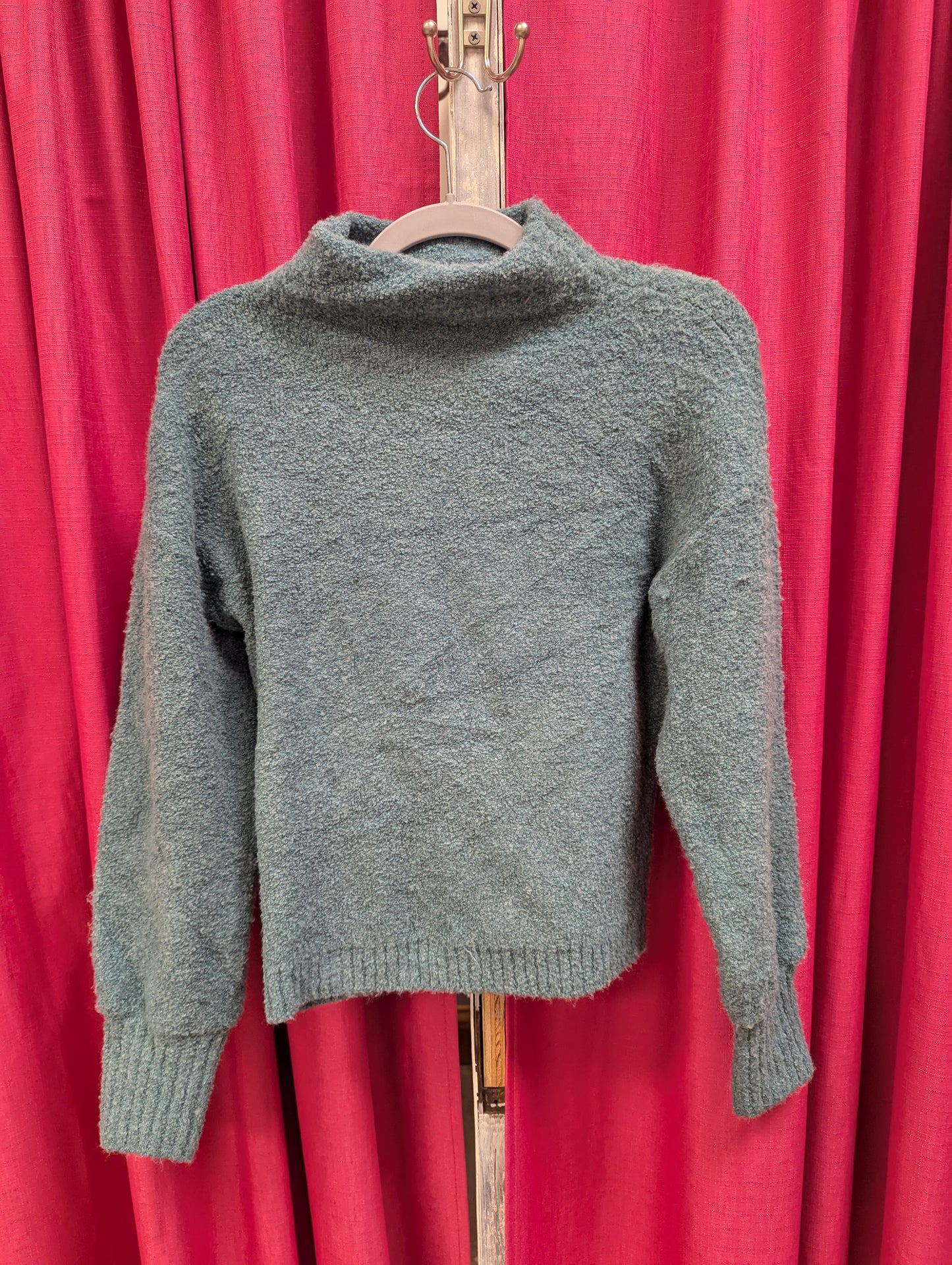Marled light blue/grey sweater. Size XS - Scarlett's Riverside Boutique