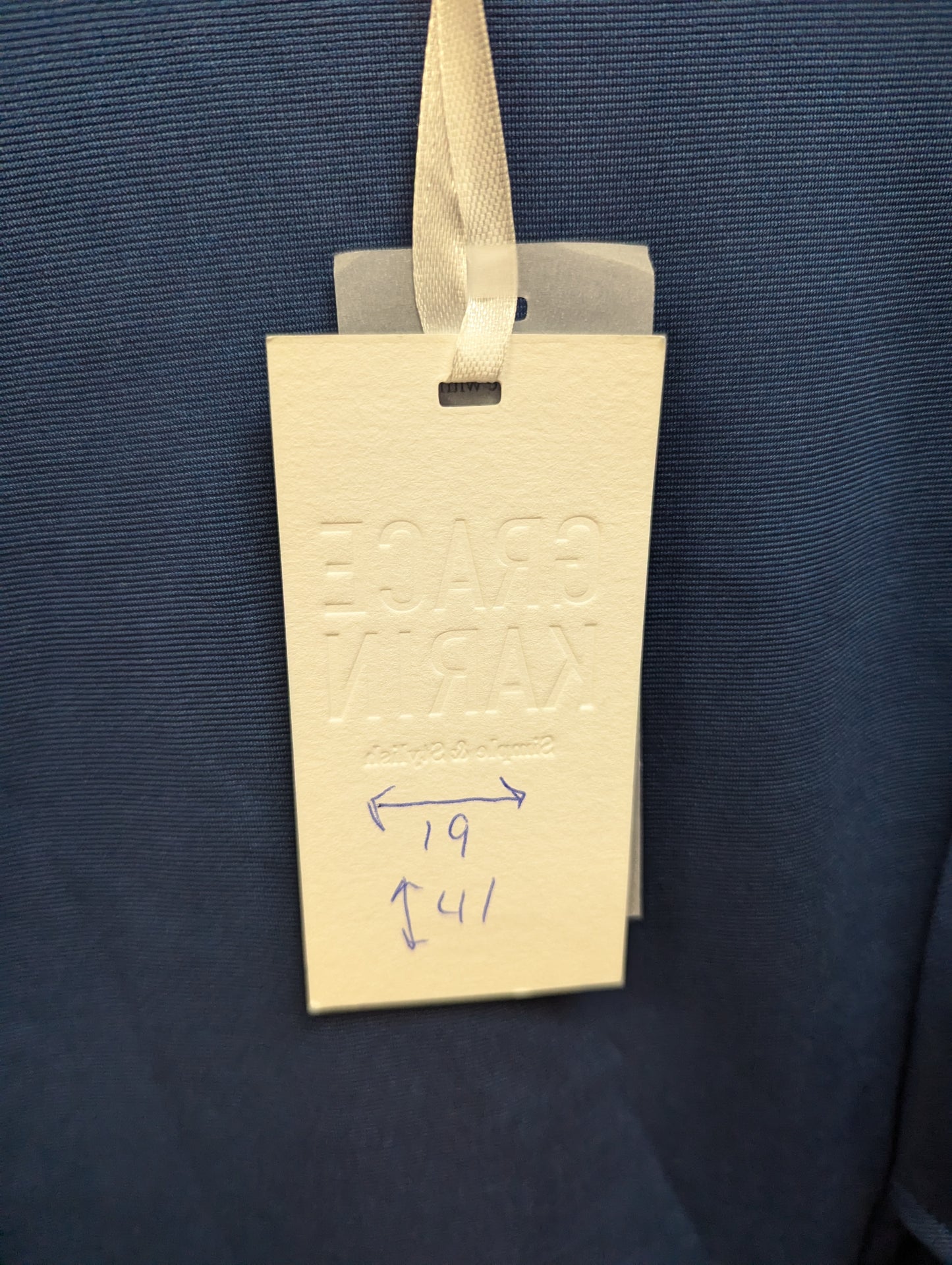 Blue Grace Karen sheath dress. Size XL - Scarlett's Riverside Boutique
