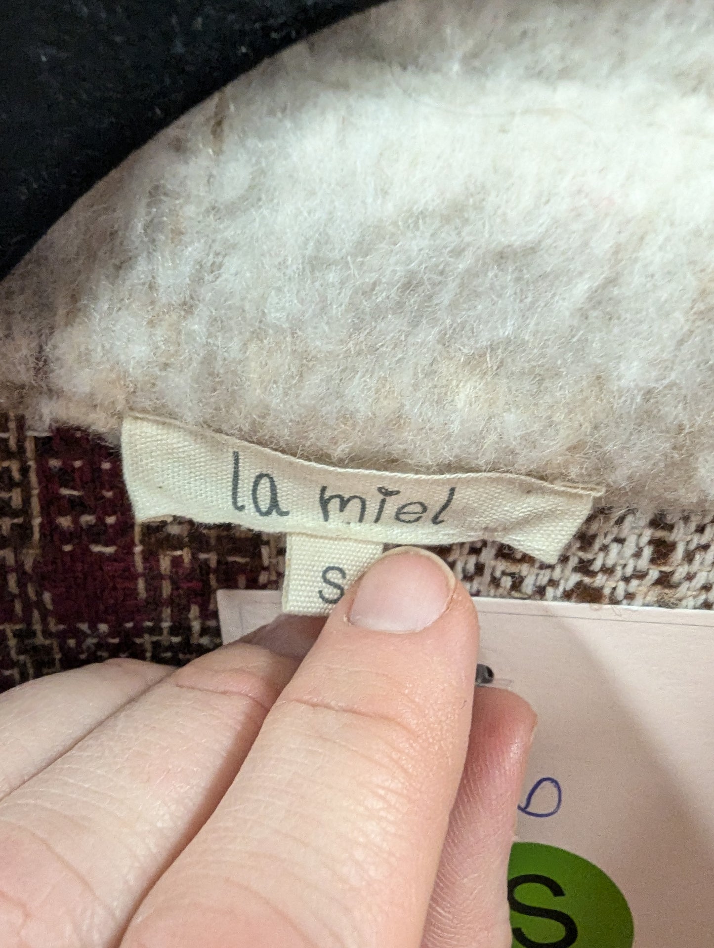 Mulled wine plaid shacket. Oversized small - Scarlett's Riverside Boutique