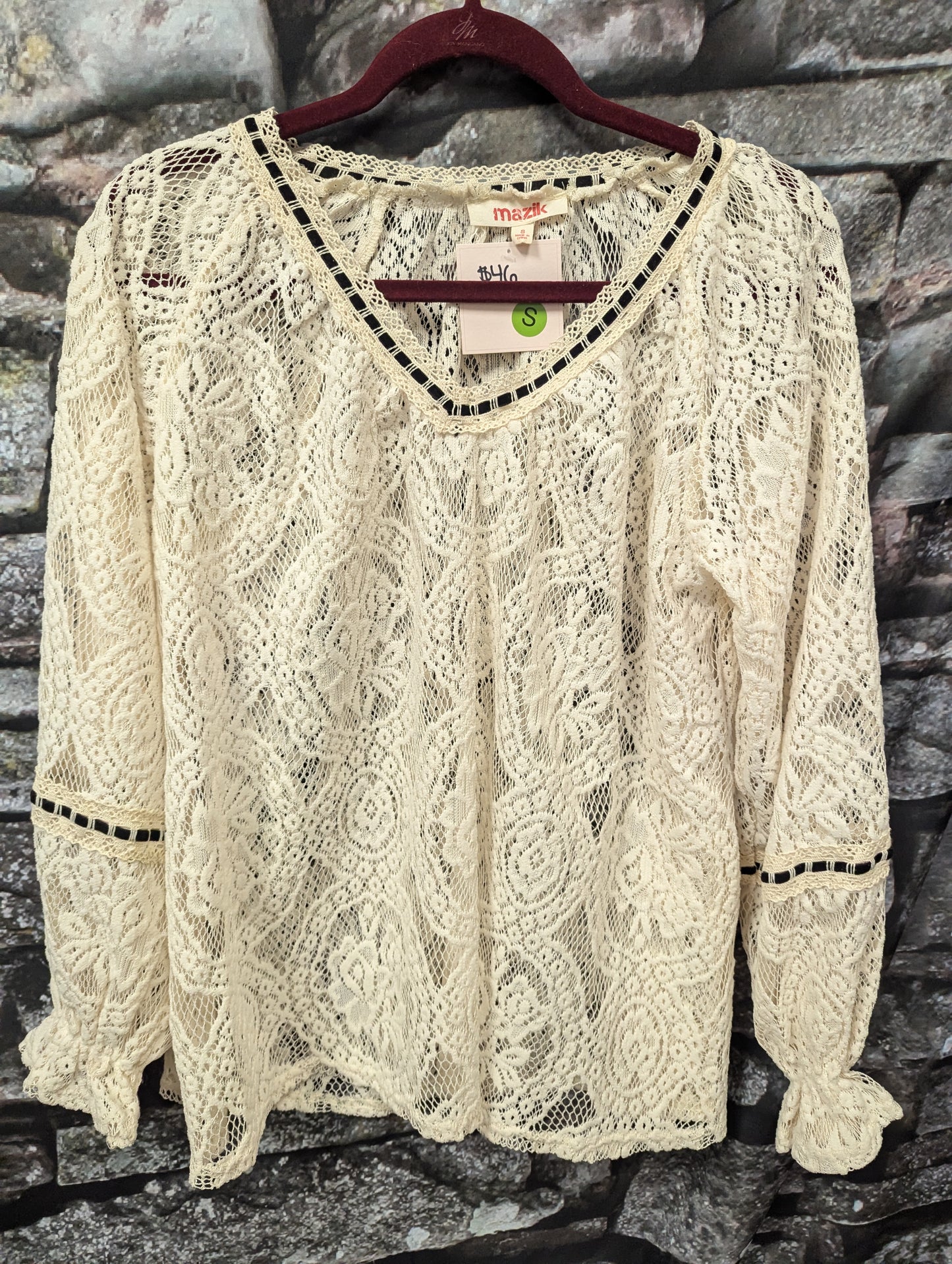 The Stephanie lace blouse - Scarlett's Riverside Boutique