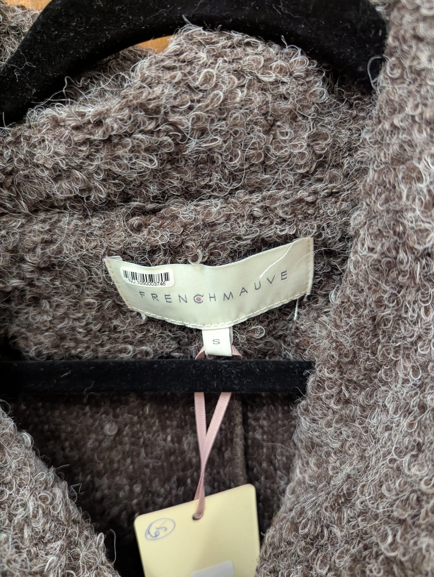 NWTs French Mauve peacoat size M