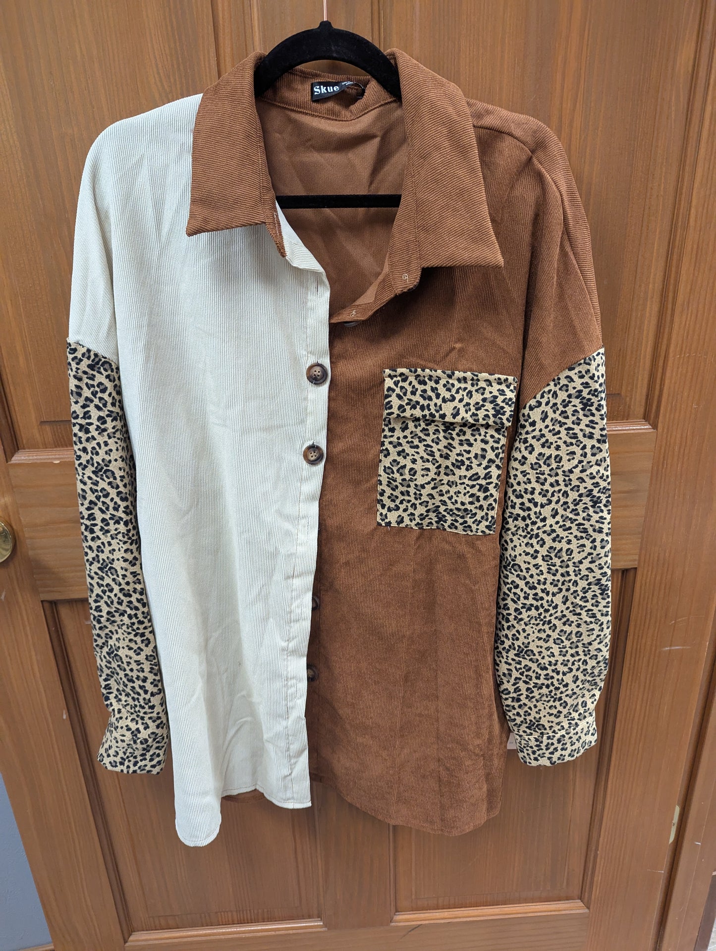 Leopard shacket size XL