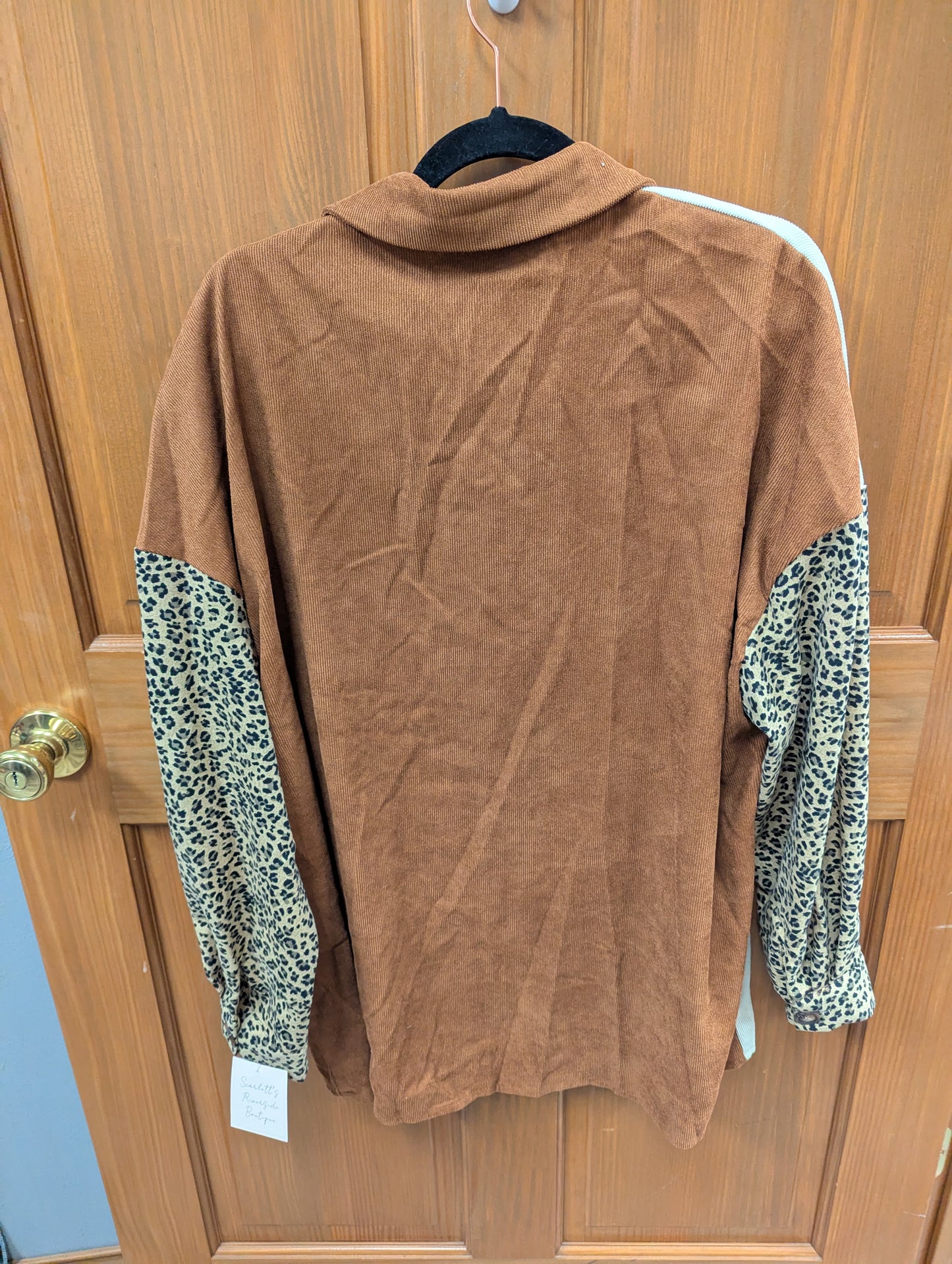 Leopard shacket size XL