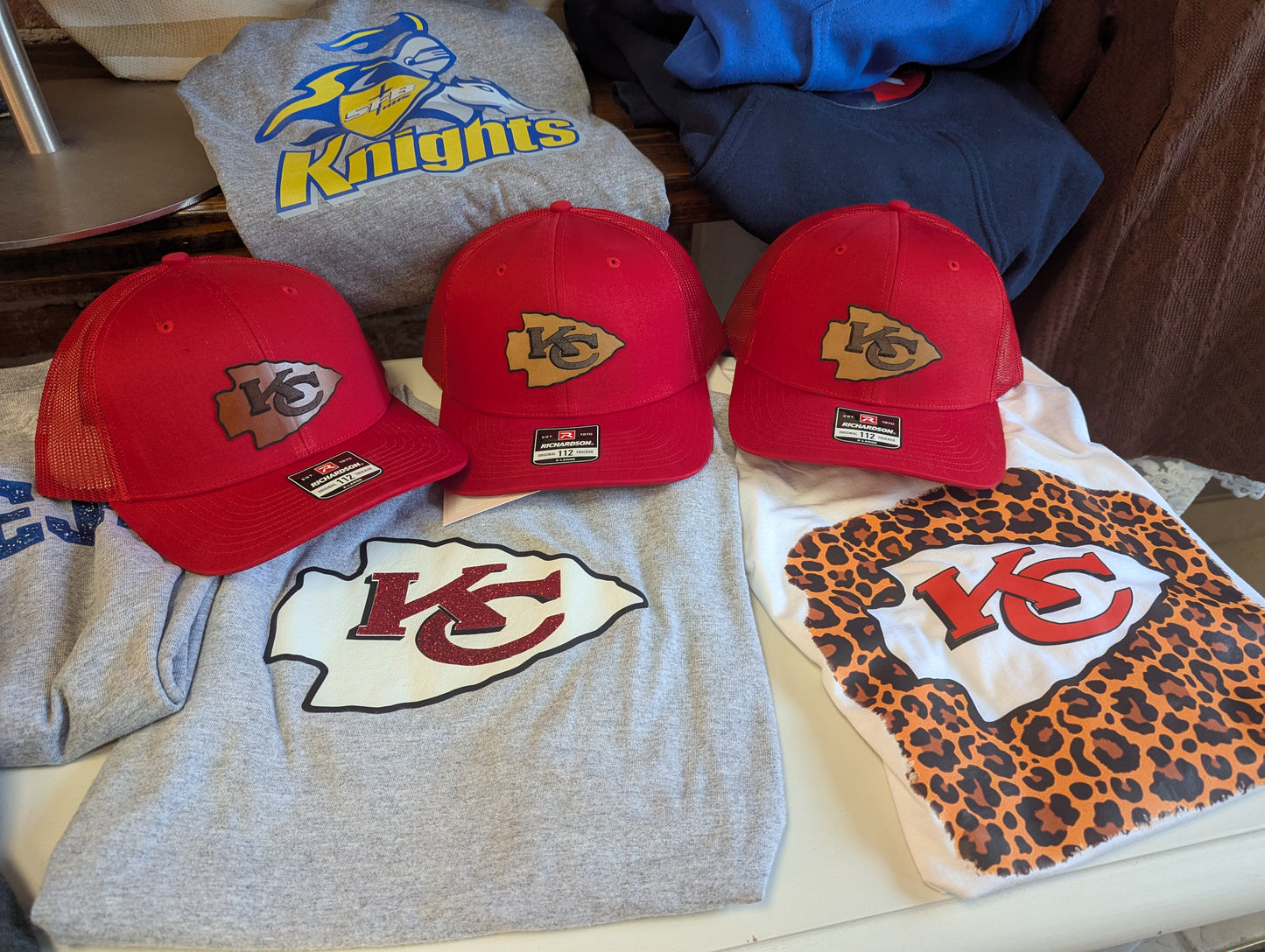 All Red Richardson 112 KC hat.