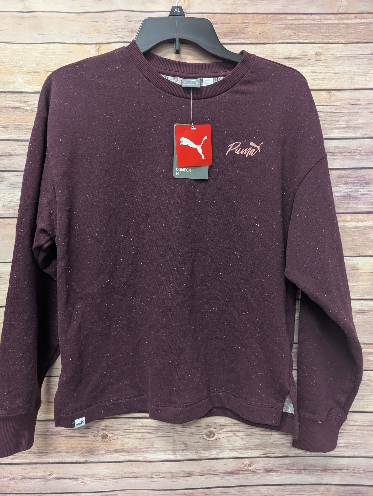 Puma live in cotton, French terry crew neck. Size XS. 97