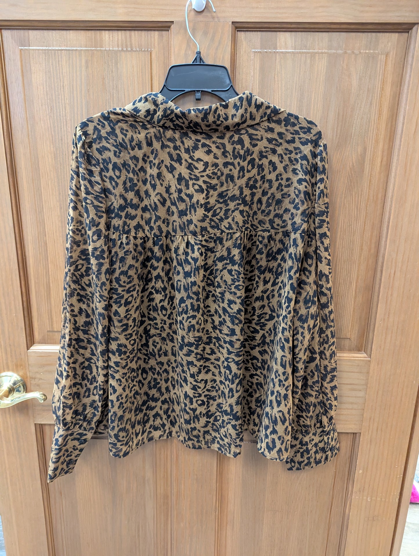 Dkny leopard plus size blouse. 2xl. #97
