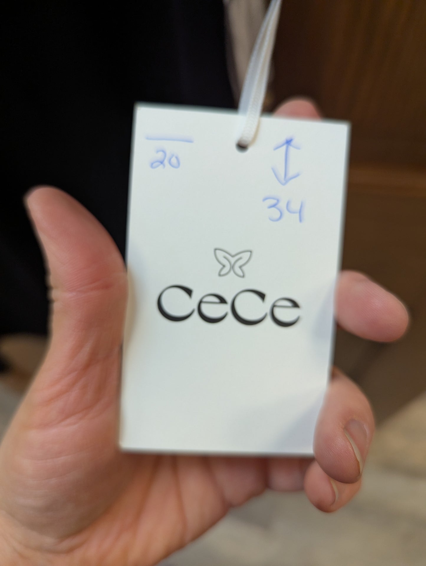 CeCe Women's Short Sleeve Collared Dress. Size M. #97