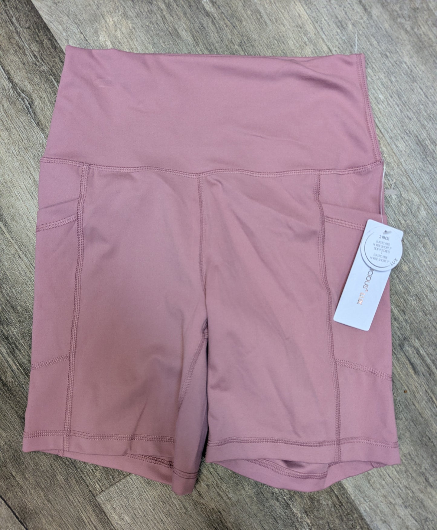 Yogalicious pink shorts. Size M