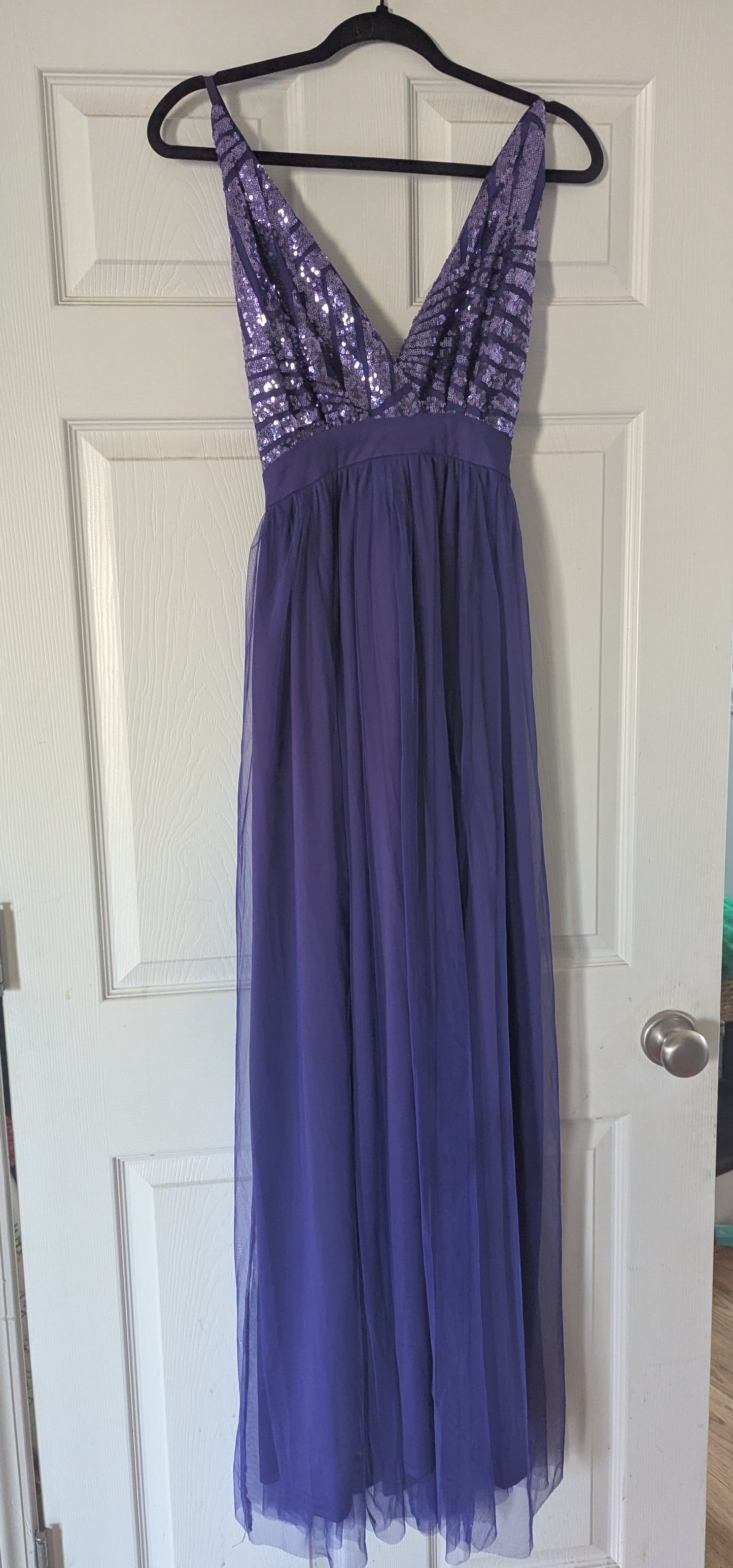Purple formal/prom dress. Size XL