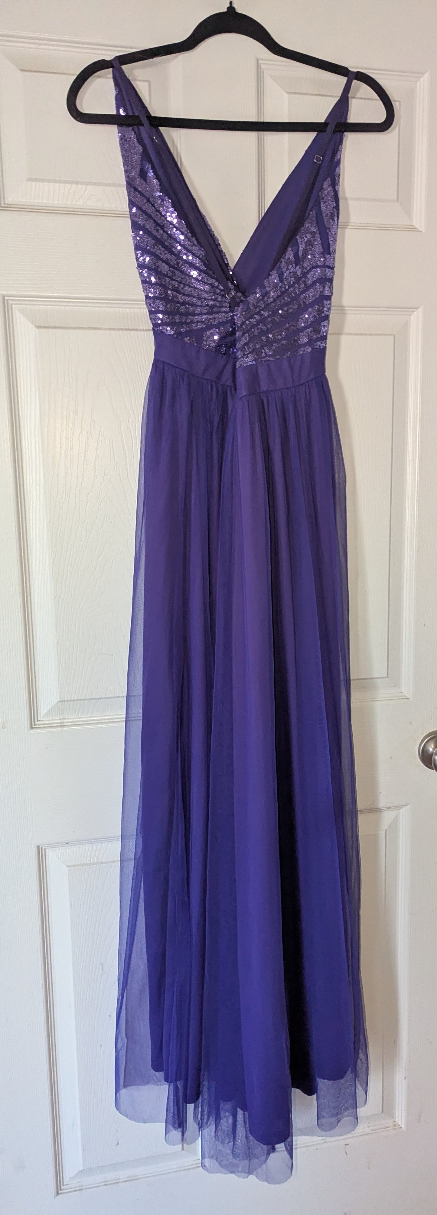 Purple formal/prom dress. Size XL
