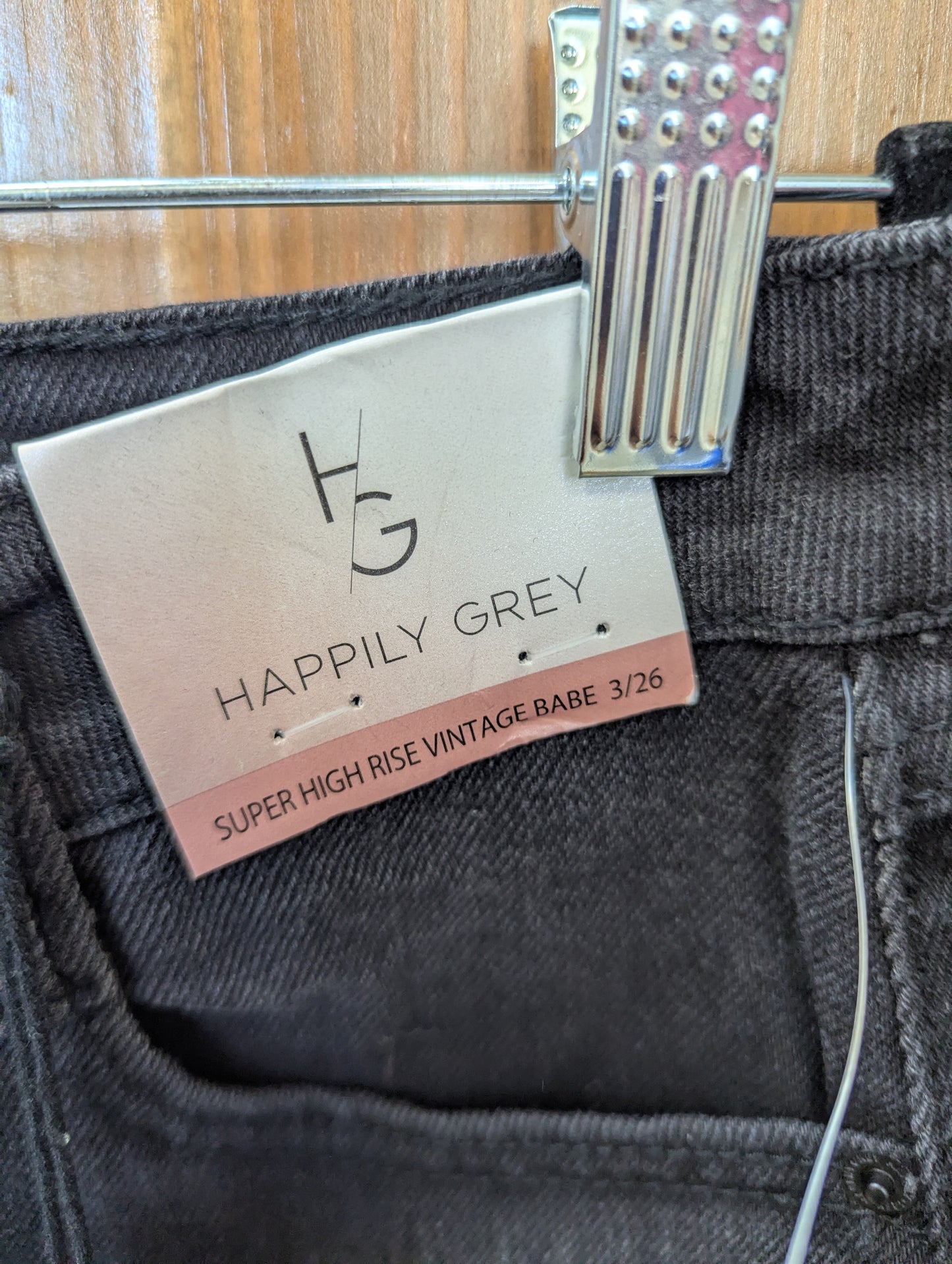 Happily grey, black high rise shorts. Size 3.