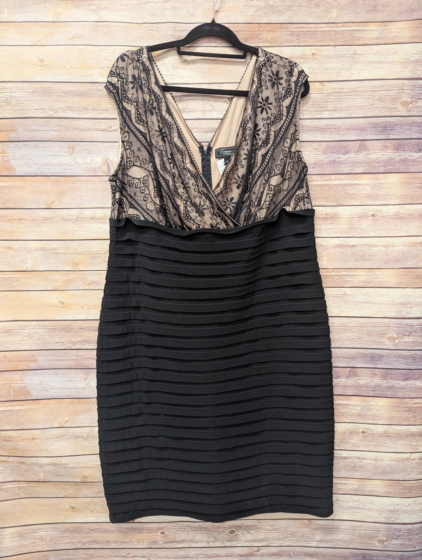 Dress barn formal black lace dress. Size 20W #104