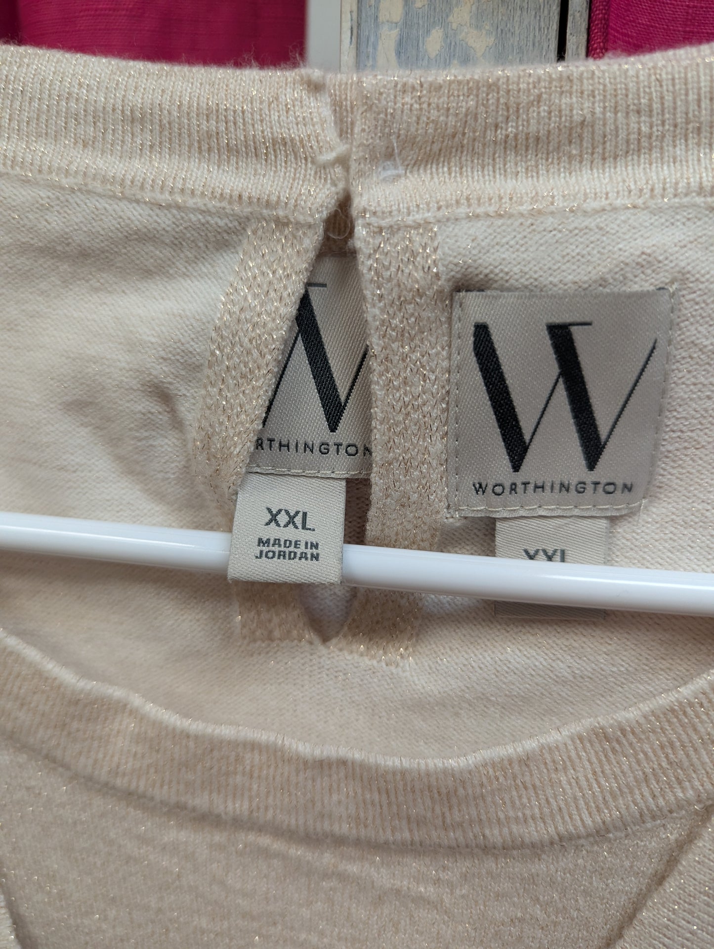 Worthington sweater and tank. Size 2xl #104