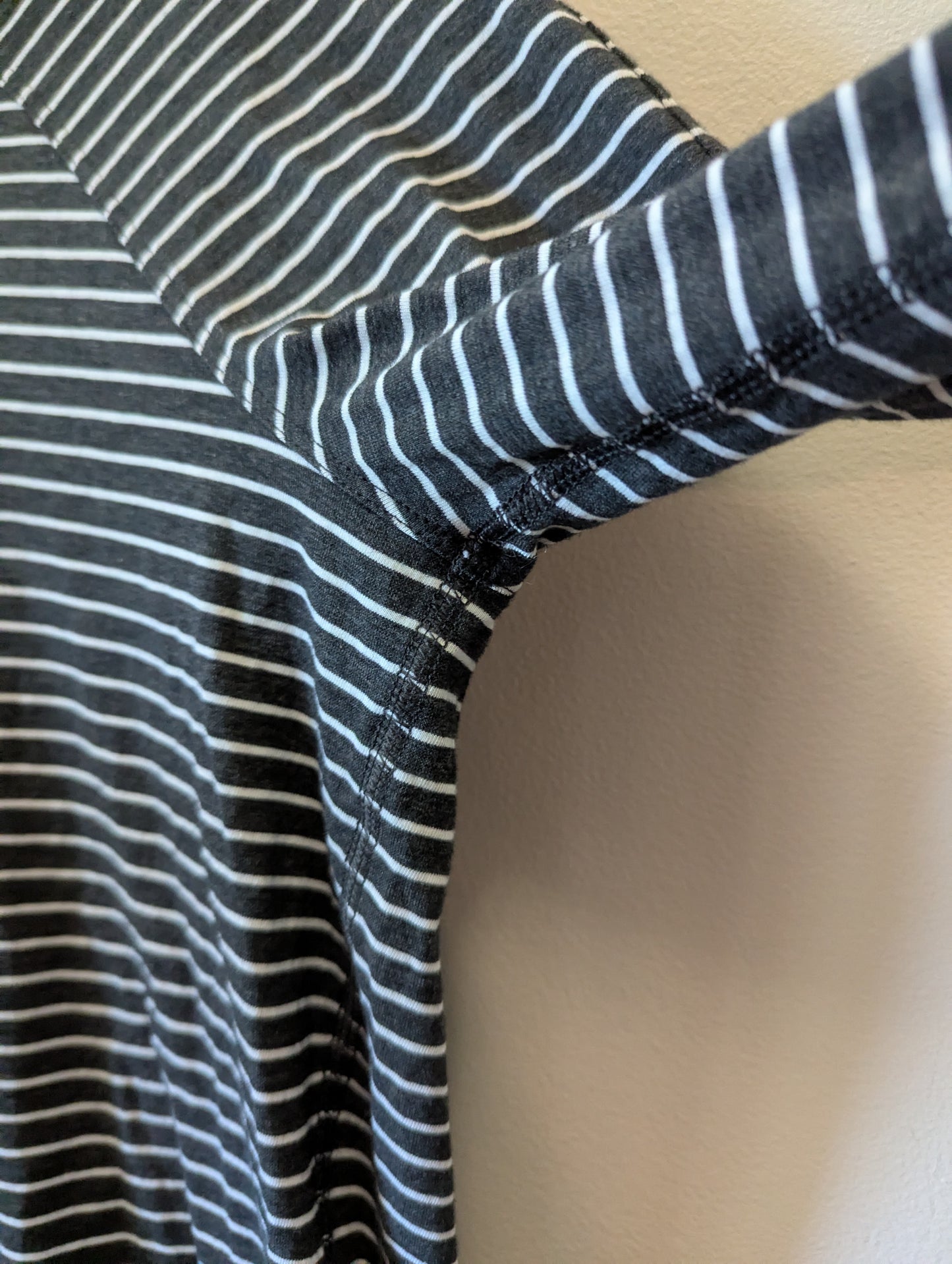 Lululemon, Striped Black and White Women's Top. Sz S