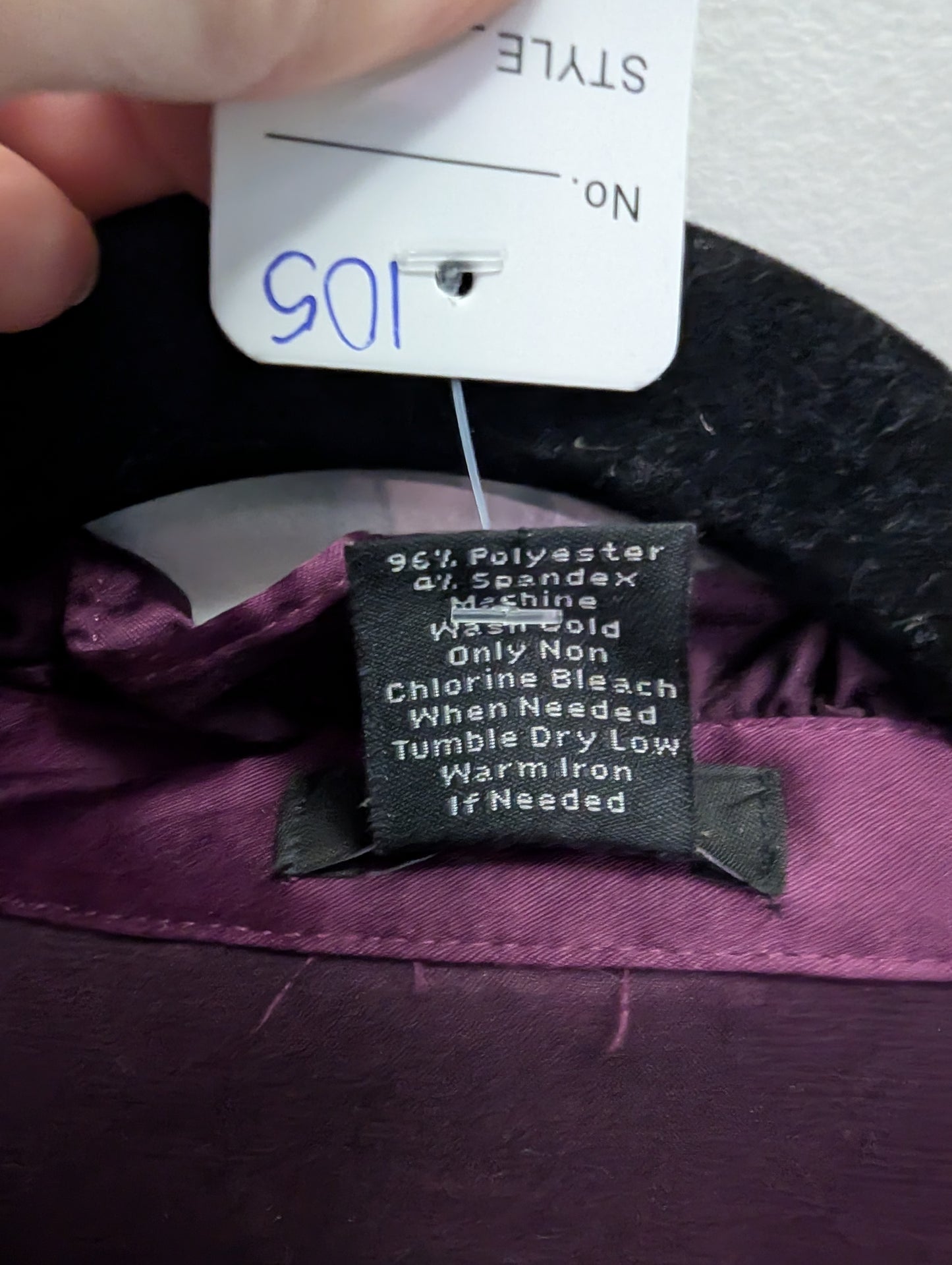 Ann Taylor purple blouse sz XL #105